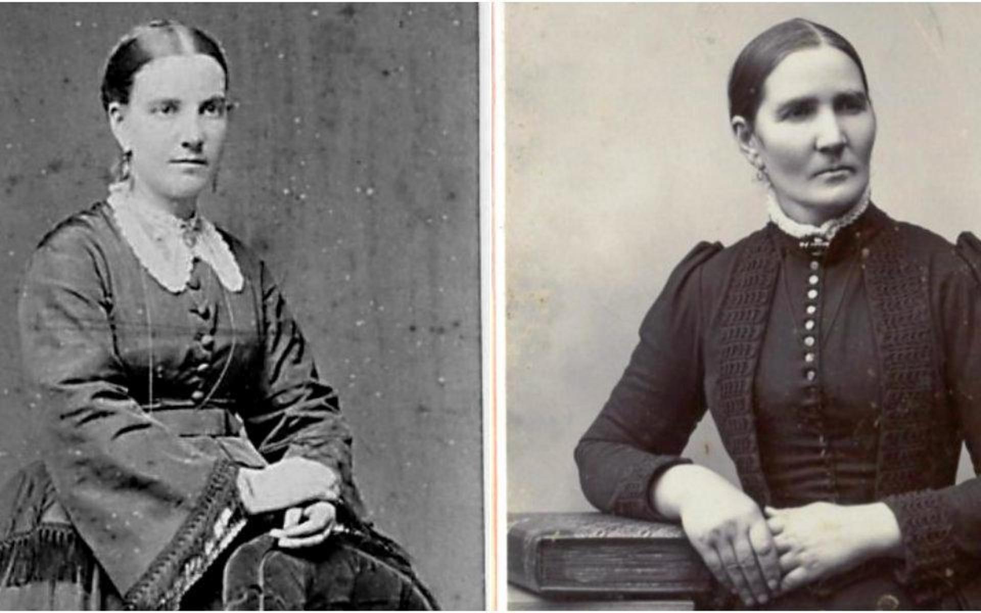 Systrarna Hanna och Ingrid Frummerin startade butiken 1877. Då hyrde de ett rum i fastigheten de senaste köpte. 