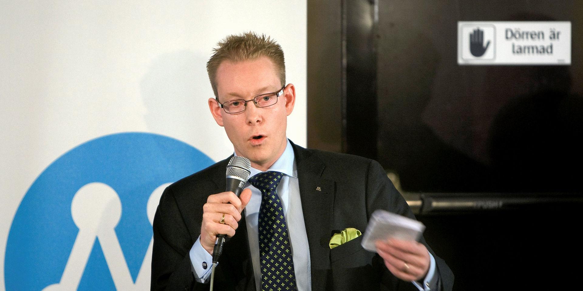 Åsiktskorridoren har förändrats. Här är moderaten Tobias Billström under en debatt 2007.