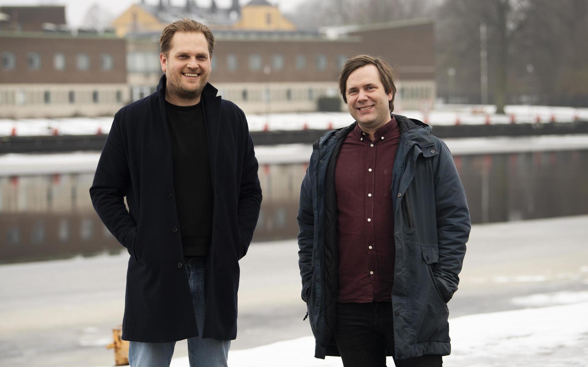 Christian Albinsson, grundare av mediebyrån Oh My, och Patrik Ljungman, som jobbar på samma byrå, har skapat en dokumentär om IT-bubblan som ska sändas på SVT.
