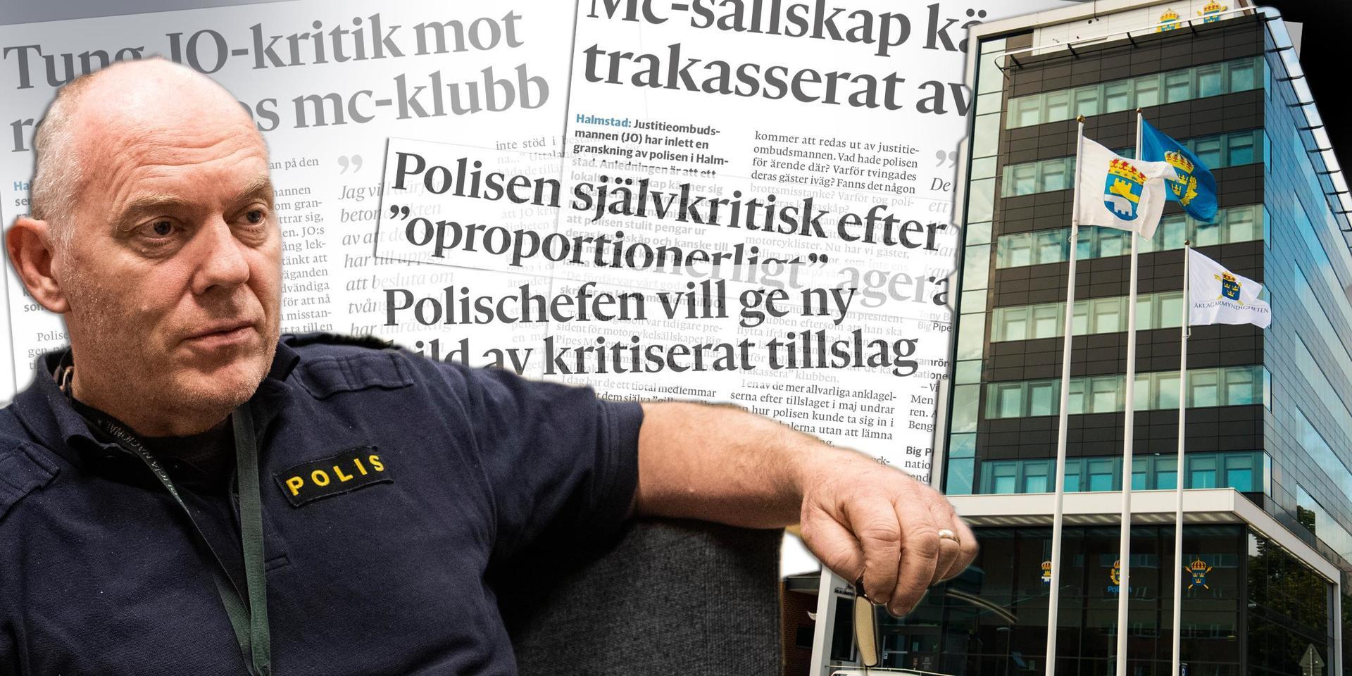 Justitieombudsmannens kritik mot Halmstadpolisen har väckt reaktioner. Polischef Mats Palmgren (bilden) tycker att kritiken är felaktig. En anonym anställd håller inte med - utan slår larm om tveksamma arbetsmetoder inom yrkeskåren.