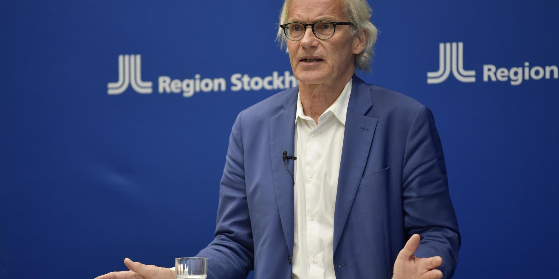 Tillförordnad hälso- och sjukvårdsdirektör Johan Bratt berättar att Region Stockholm återgår till normalt ledningsläge.