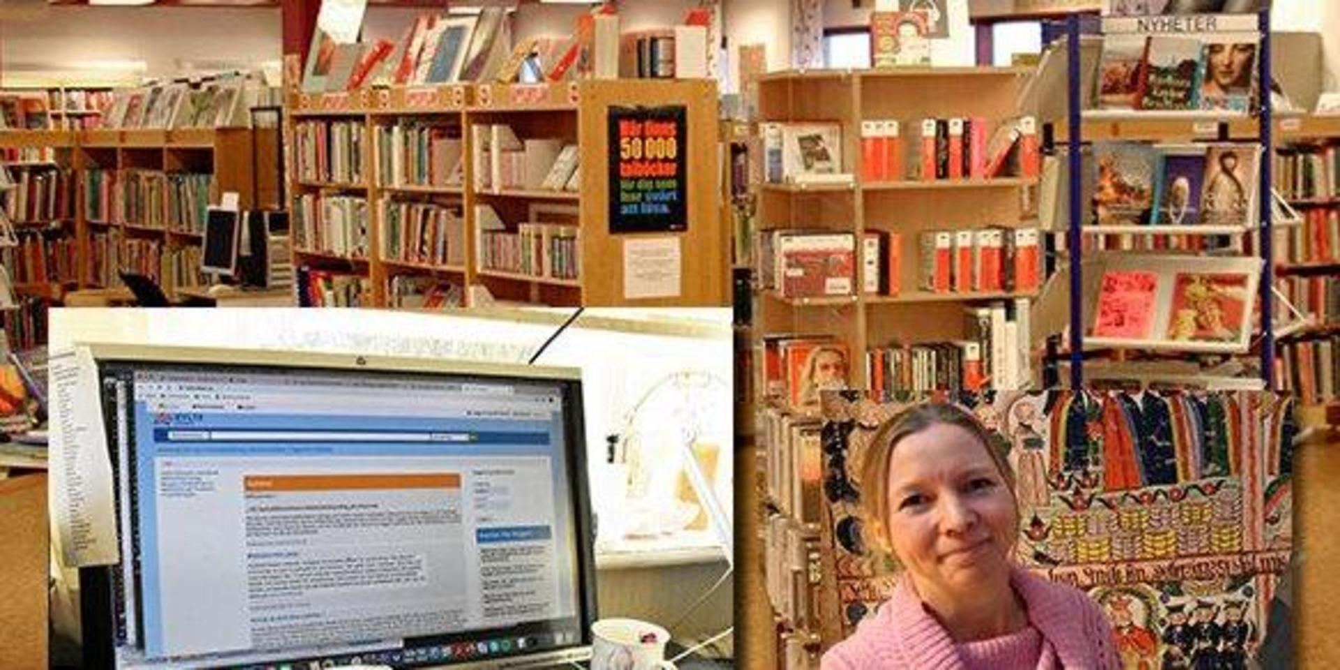 Den digitala utlåningen ökar kraftigt i Hylte. Enligt bibliotekschefen Jessica Blohm är det unga läsare som kliver fram.