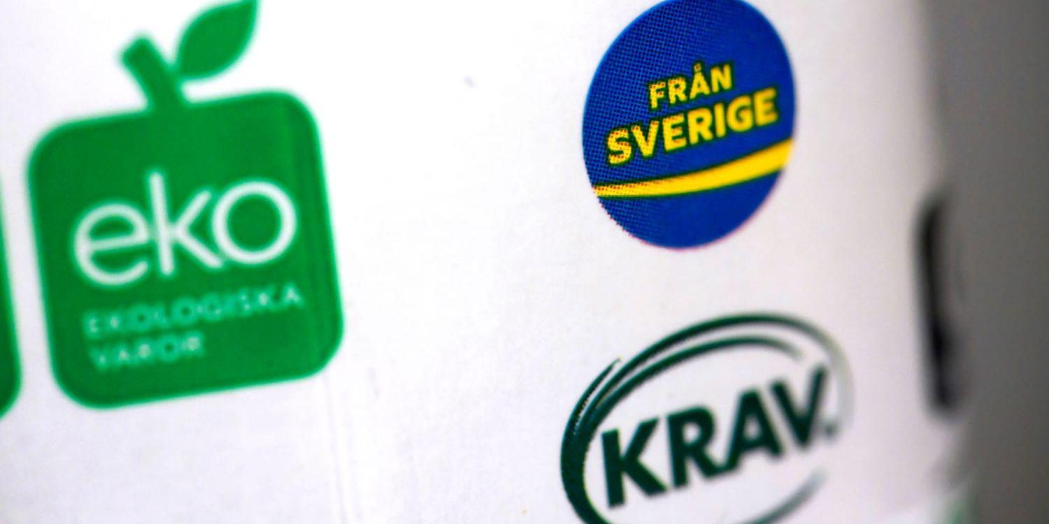 Svensk eko- och kravmärkt vara producerad i Sverige