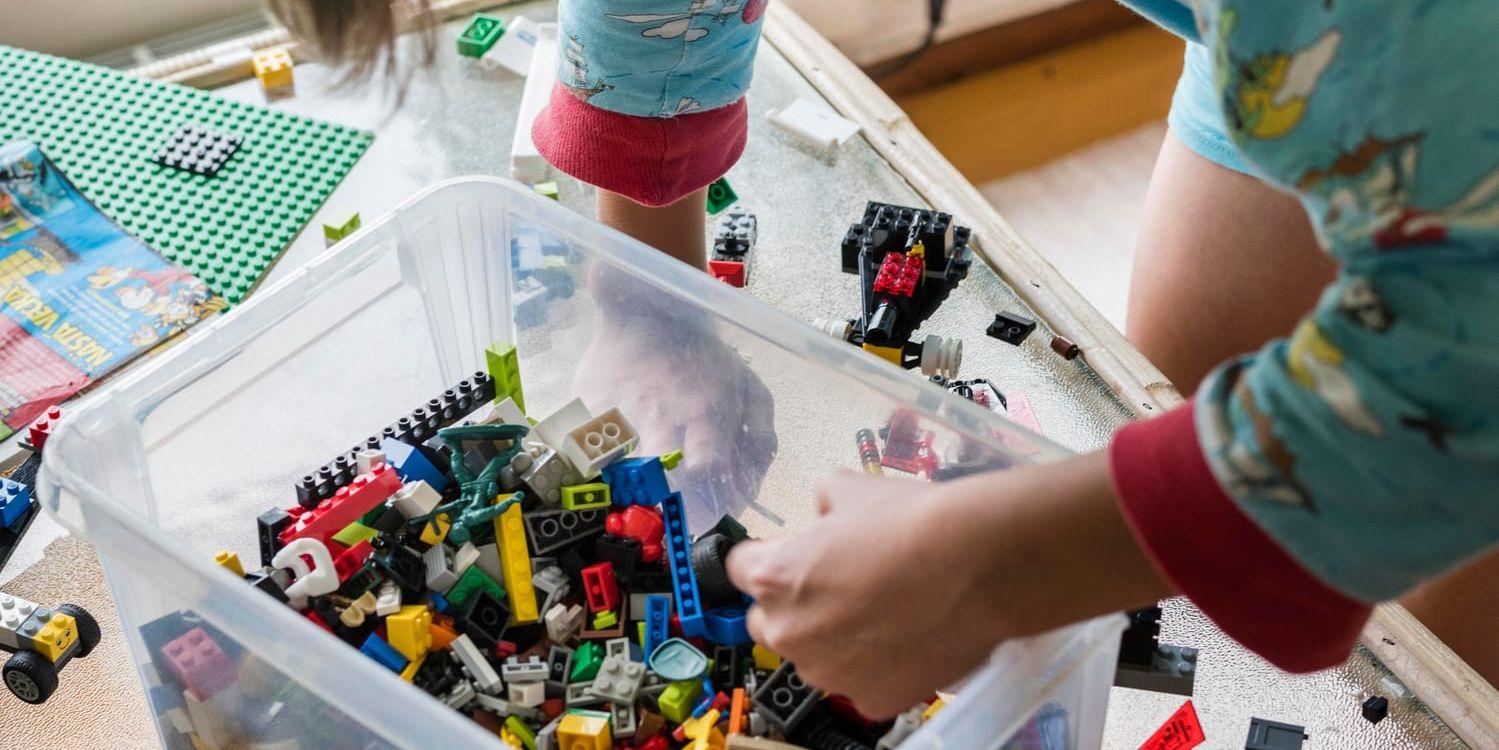 Lego från 1970- och 1980-talet kan innehålla farliga ämnen visar en undersökning som brittiska forskare har gjort. Arkivbild.
