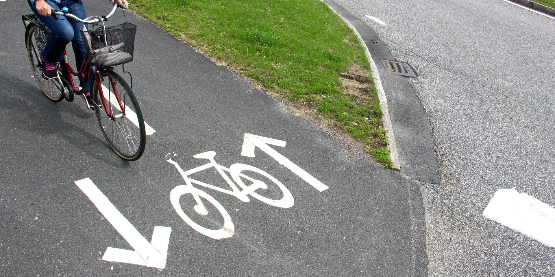 Anna Ginstmark (C) efterfrågar trafiksäkrare cykelvägar.
