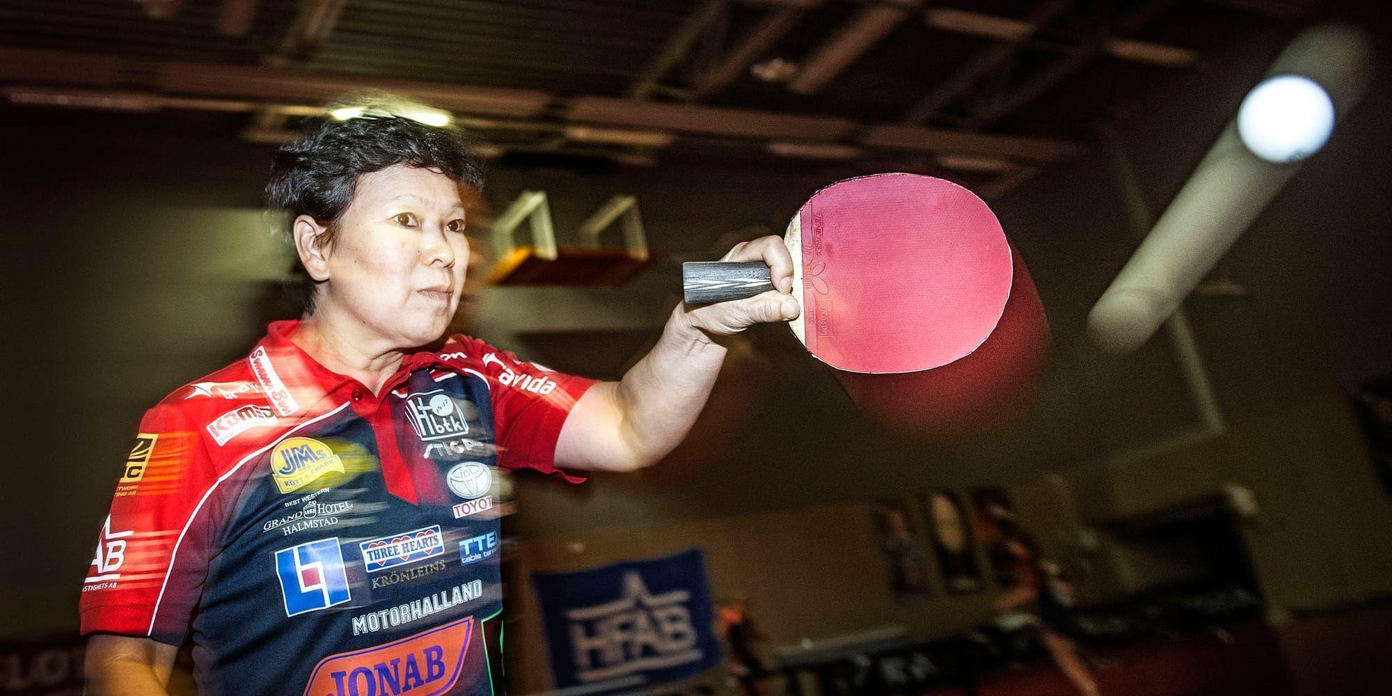 Vass veteran. Förra världs- och europamästarinnan Xia Lian Ni-Danielsson, 53, gör hemmadebut för Halmstad BTK i Pingisligan A på lördag