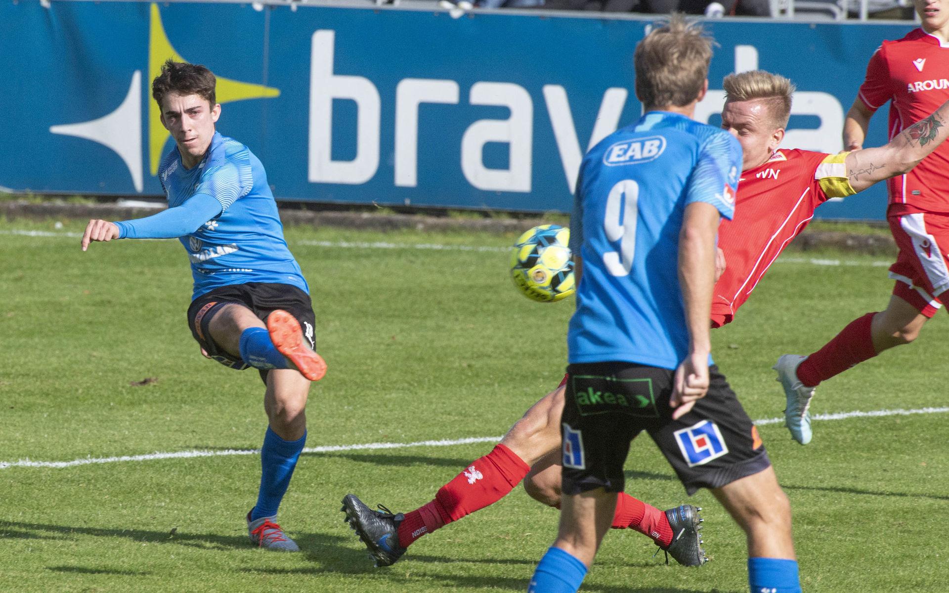 Under 2019 visade Emil Tot Wikström framfötterna inte minst i U21-serien, här mot Union Berlin.