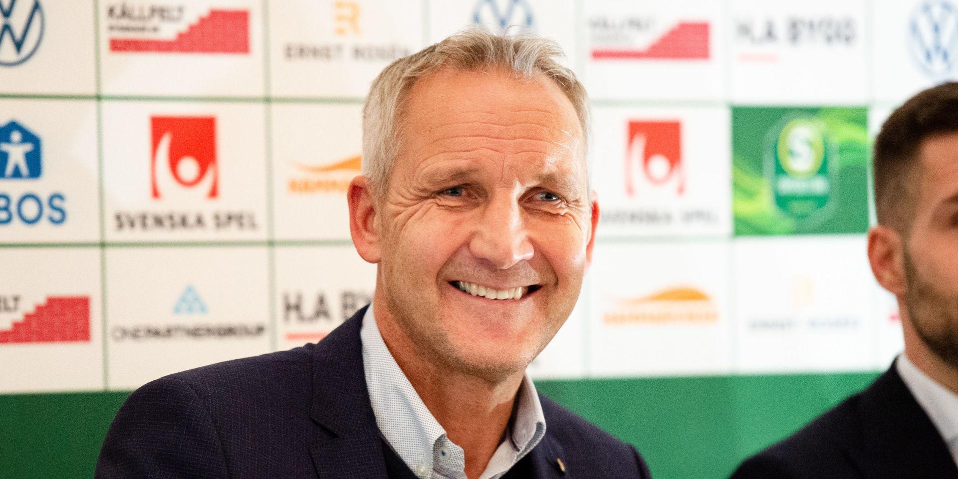 HBK:s tidigare assisterande tränare Keith Millen presenteras som ny tränare för Örgryte under en presskonferens den 9 december 2019 i Göteborg.
