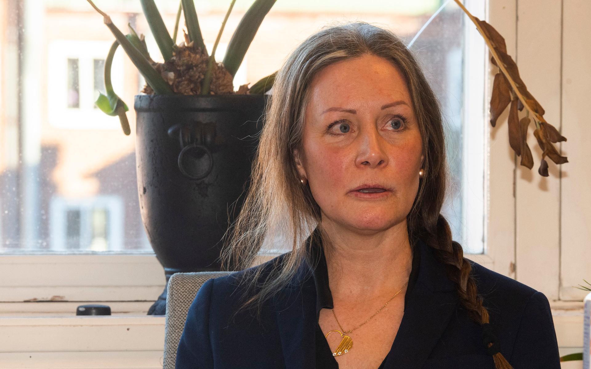 Josefin Green (–) är inte längre ordförande för Destination Halmstad. 