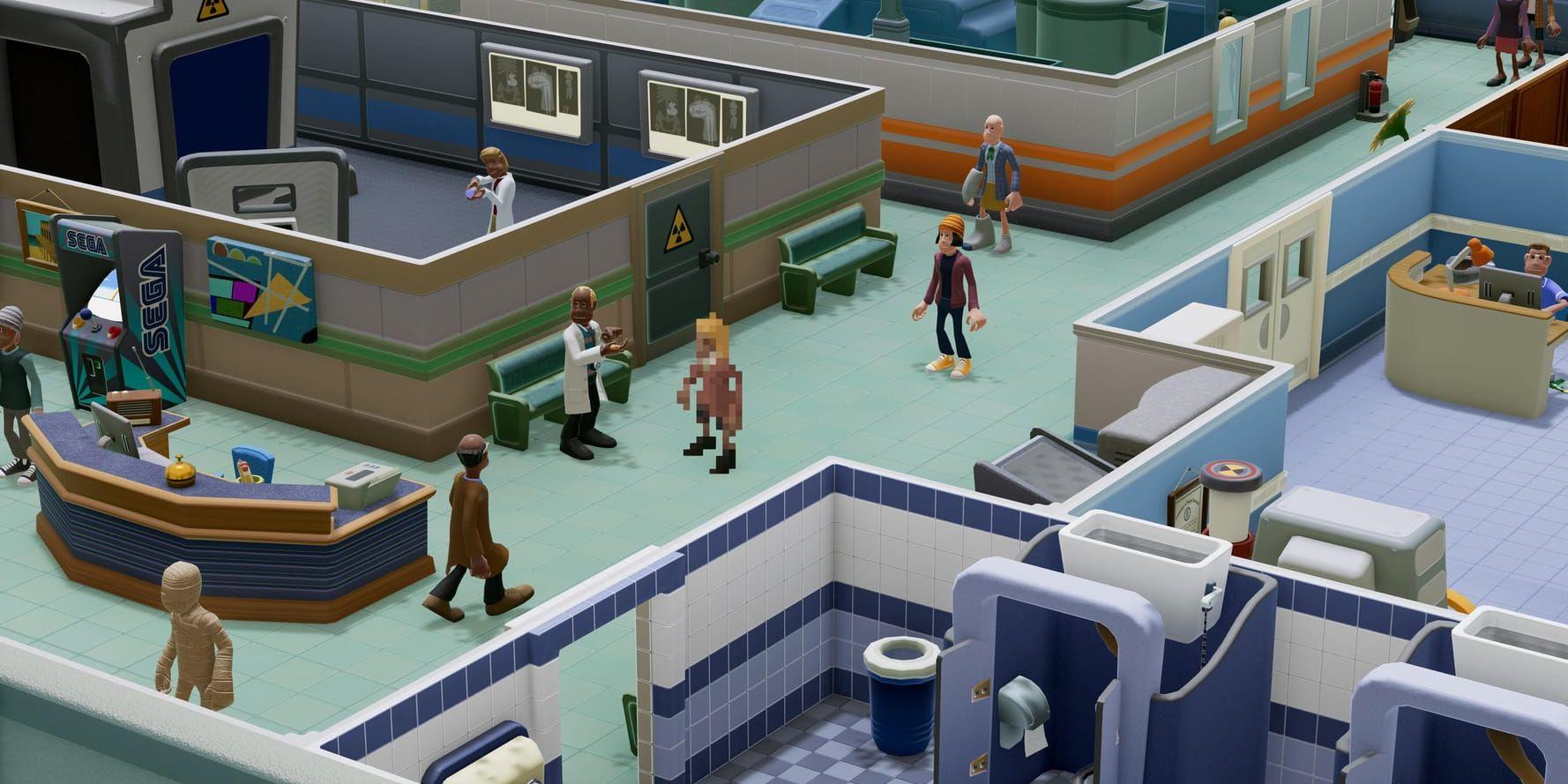 Spelutvecklarna Mark Webley och Gary Carr skapade klassikern "Theme Hospital". Nu står duon bakom det kommande spelet ”Two Point Hospital”. Pressbild.