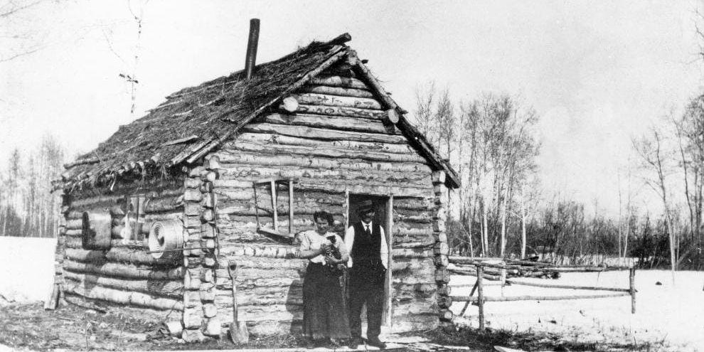 Svenska emigranter någonstans i USA, omkring 1920.