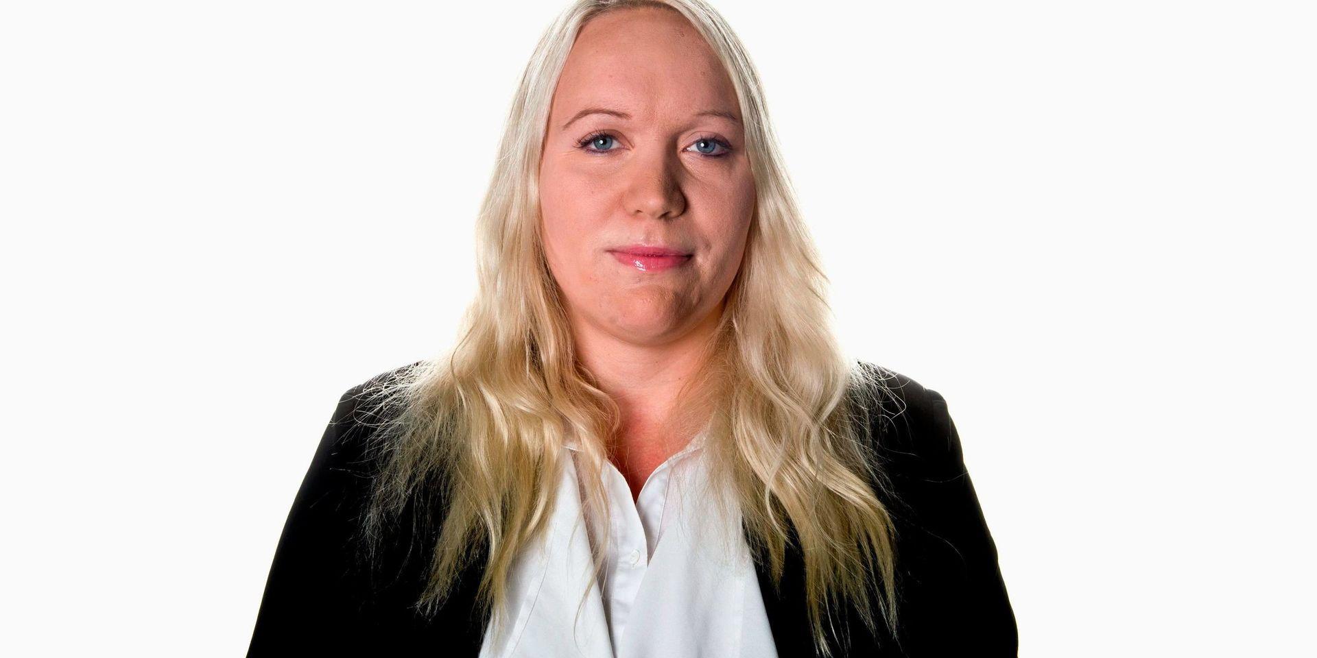 Stina Isaksson är förstanamn på kommunlistan för Sverigedemokraterna i Hylte.