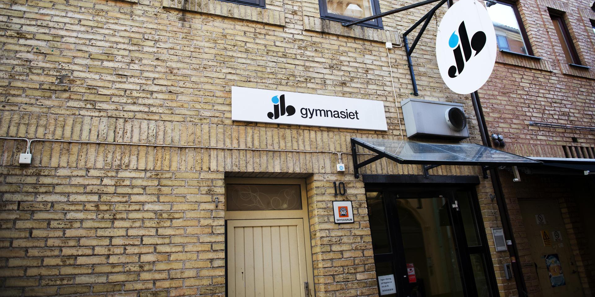 Stängt var det här. 2013 lades JB-gymnasiet i Halmstad ned efter att skolans ägare försatts i konkurs.
