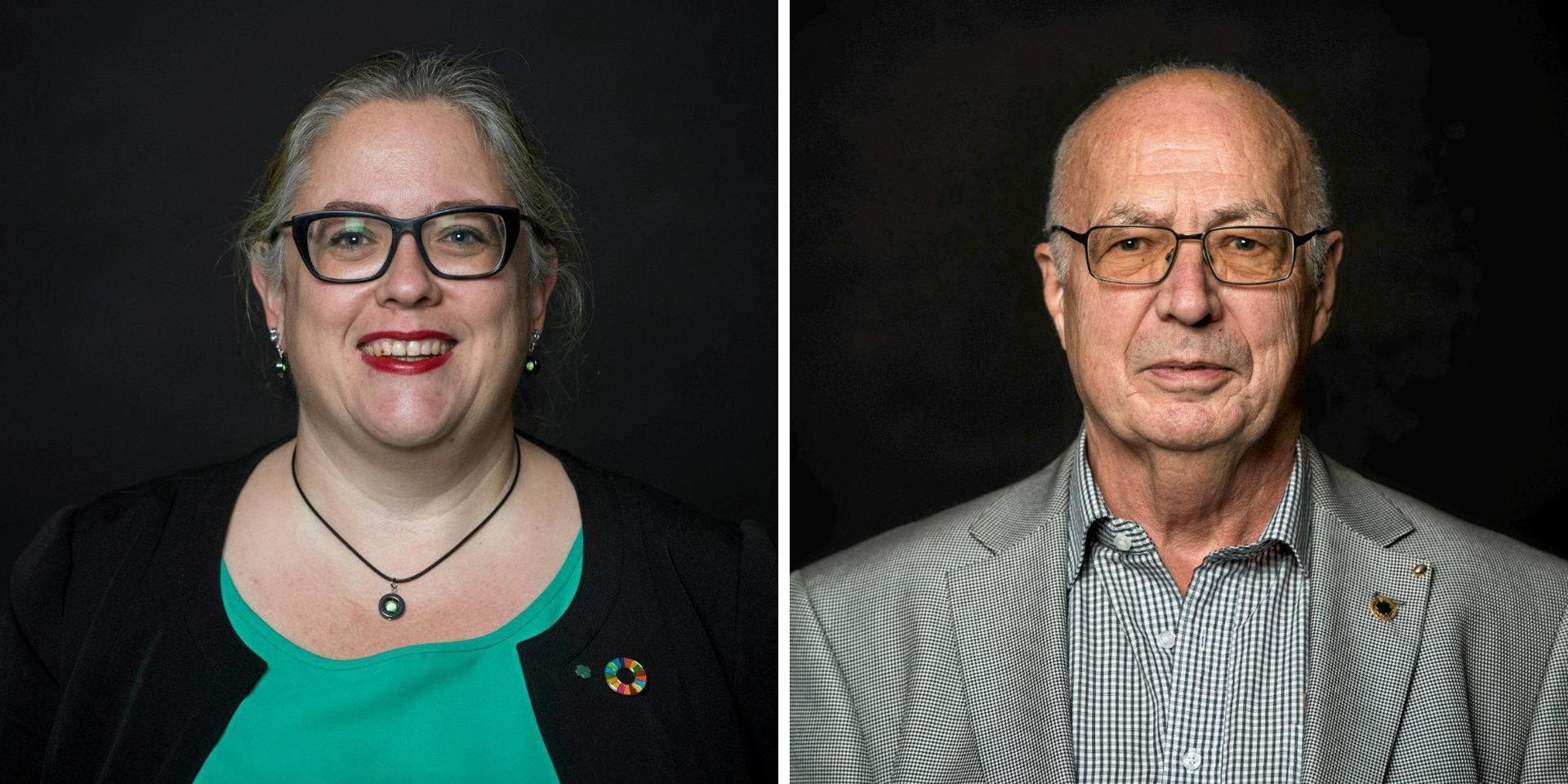 Anna Roos (C) och Lennart (C) har lämnat in sitt förslag till kommunfullmäktige i Hylte.