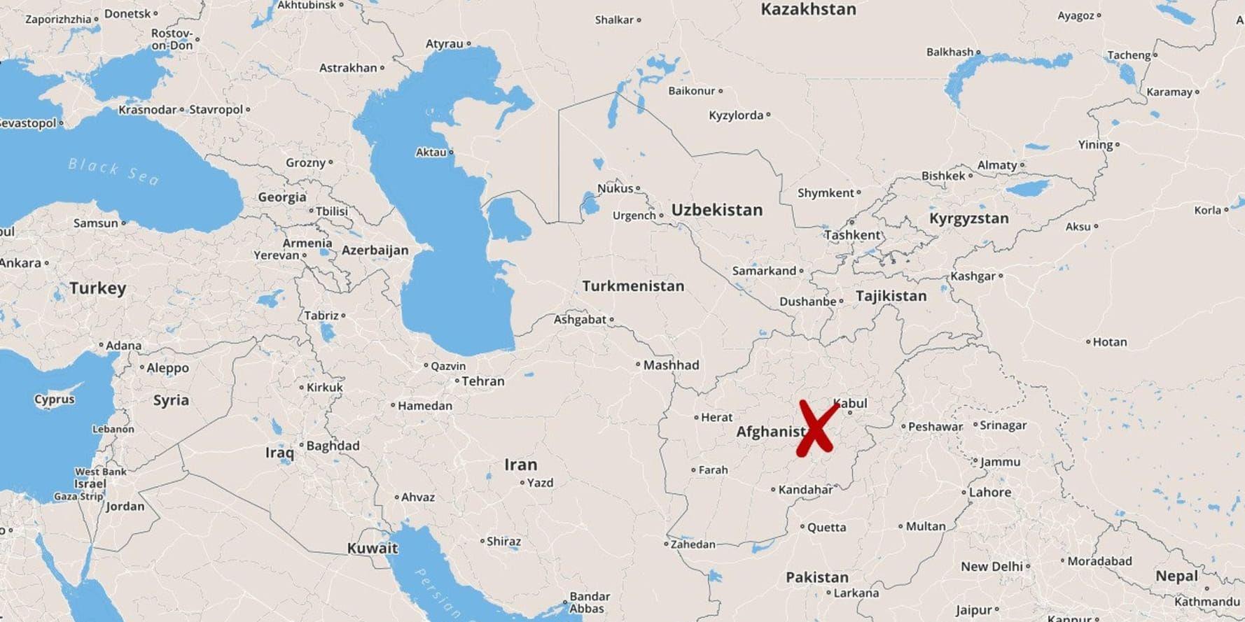 Ett jordskalv med magnituden 6,1 har inträffat i nordöstra Afghanistan nära gränsen mot Tadzjikistan.