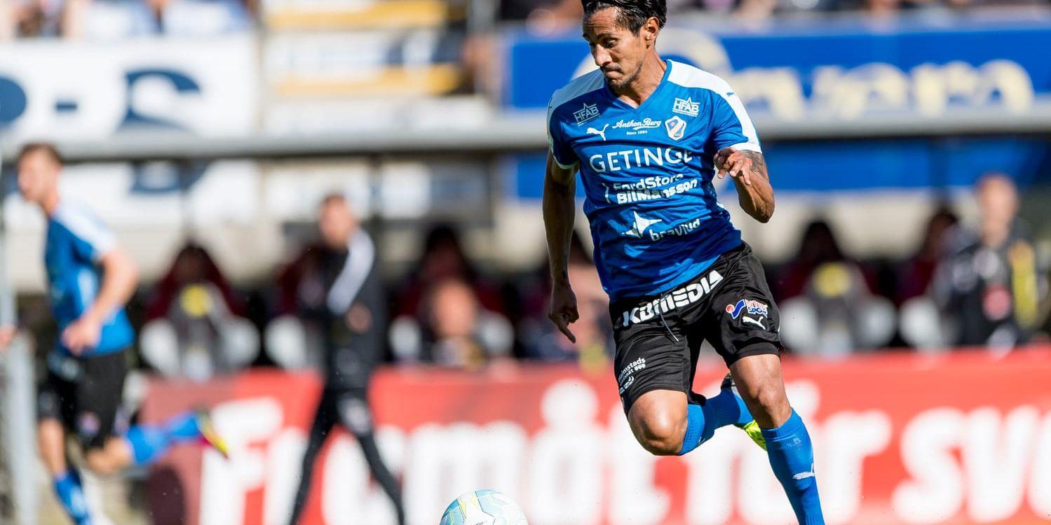 Visade form. Antonio Rojas var en av de bättre i HBK i förlustmatchen mot Hammarby i U21-slutspelet.