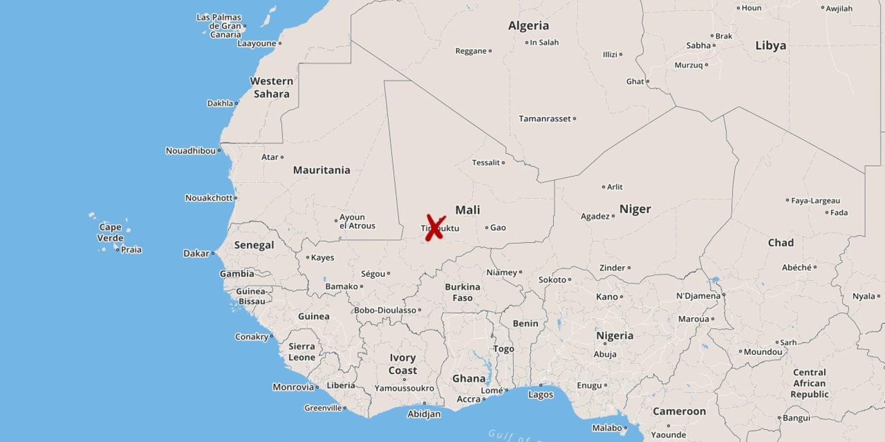 Bourem Inaly-regionen, Mali.