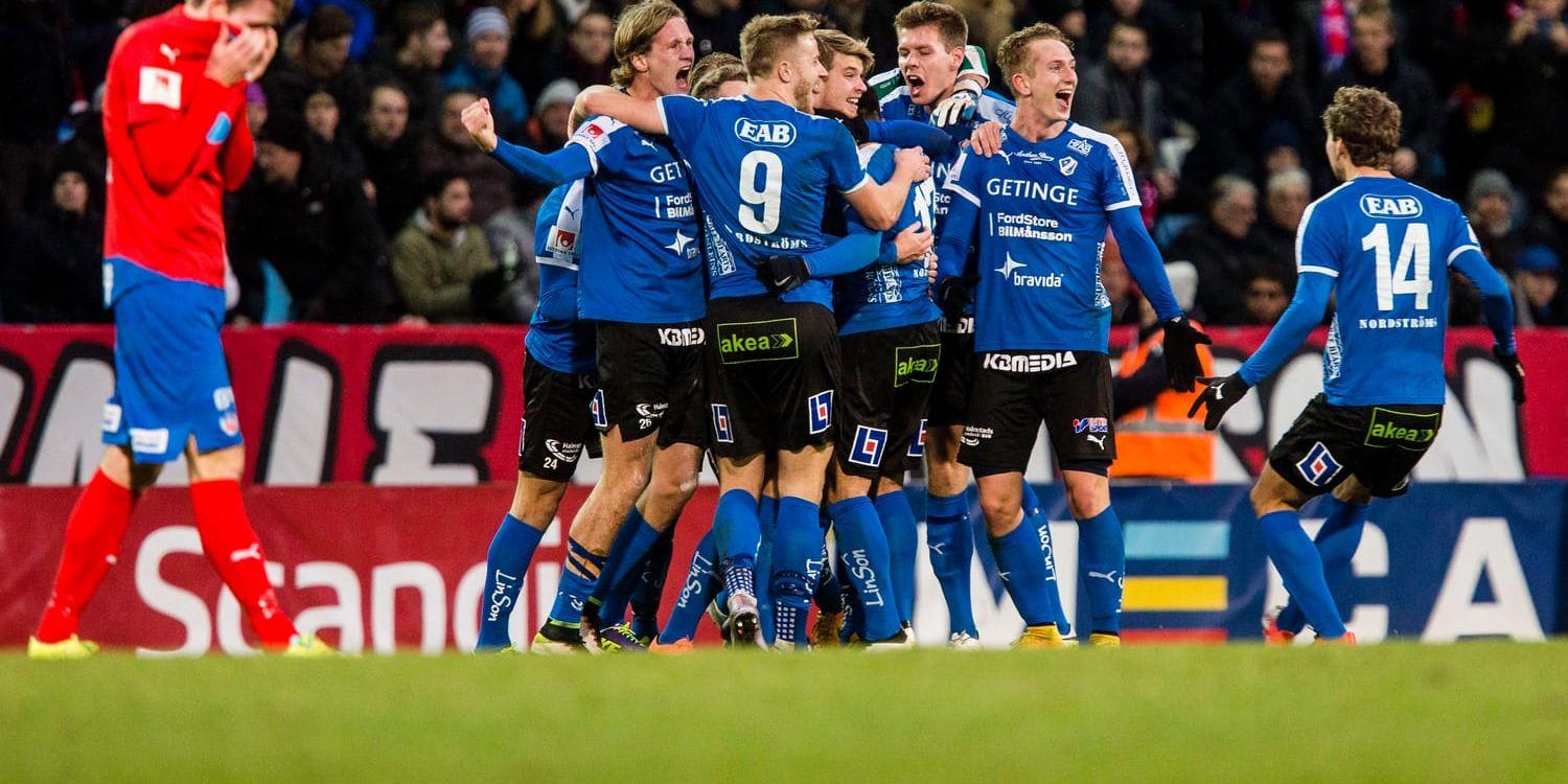 HBK-spelarna får hoppas på en favorit i repris mot Helsingborgs IF i vår.