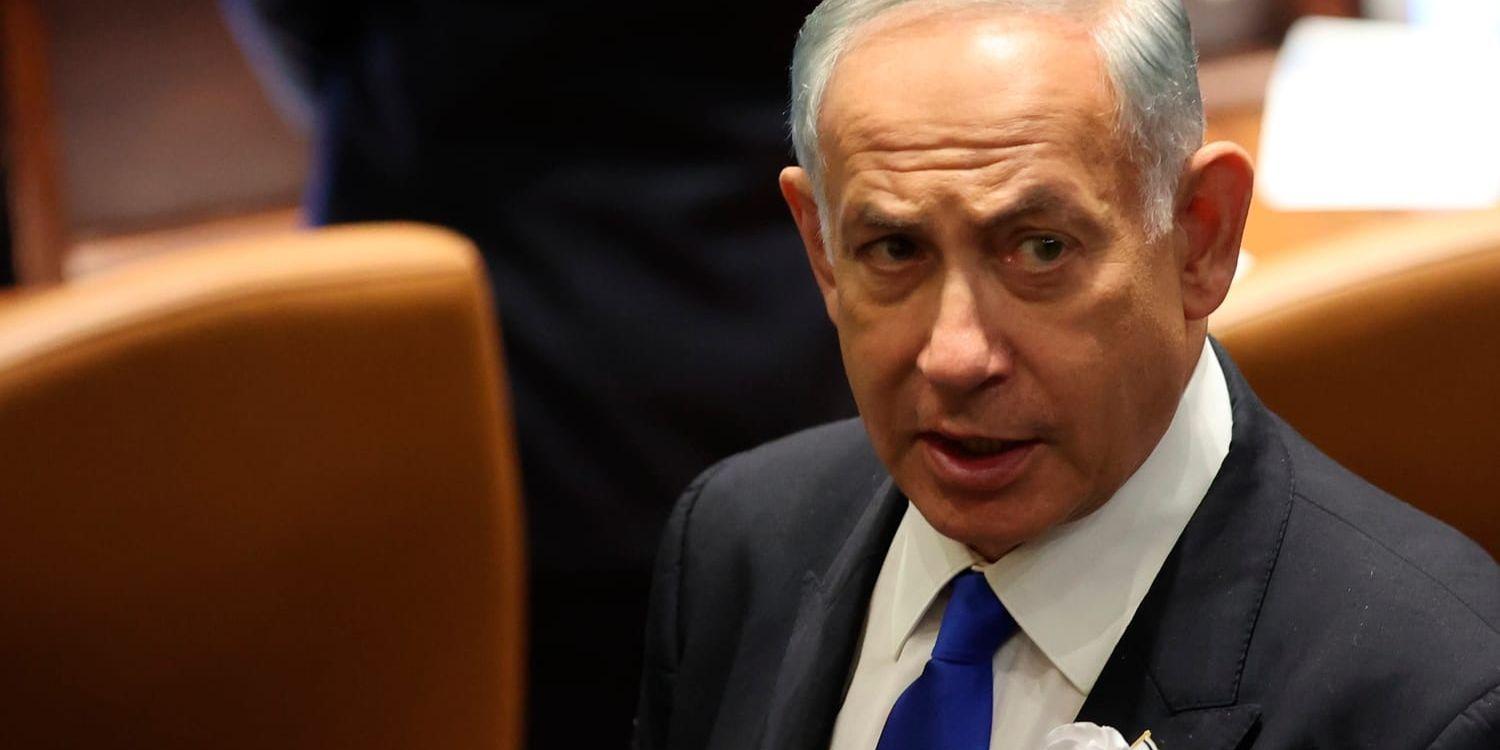 Israels tillträdande premiärminister Benjamin Netanyahu. Bild från november.