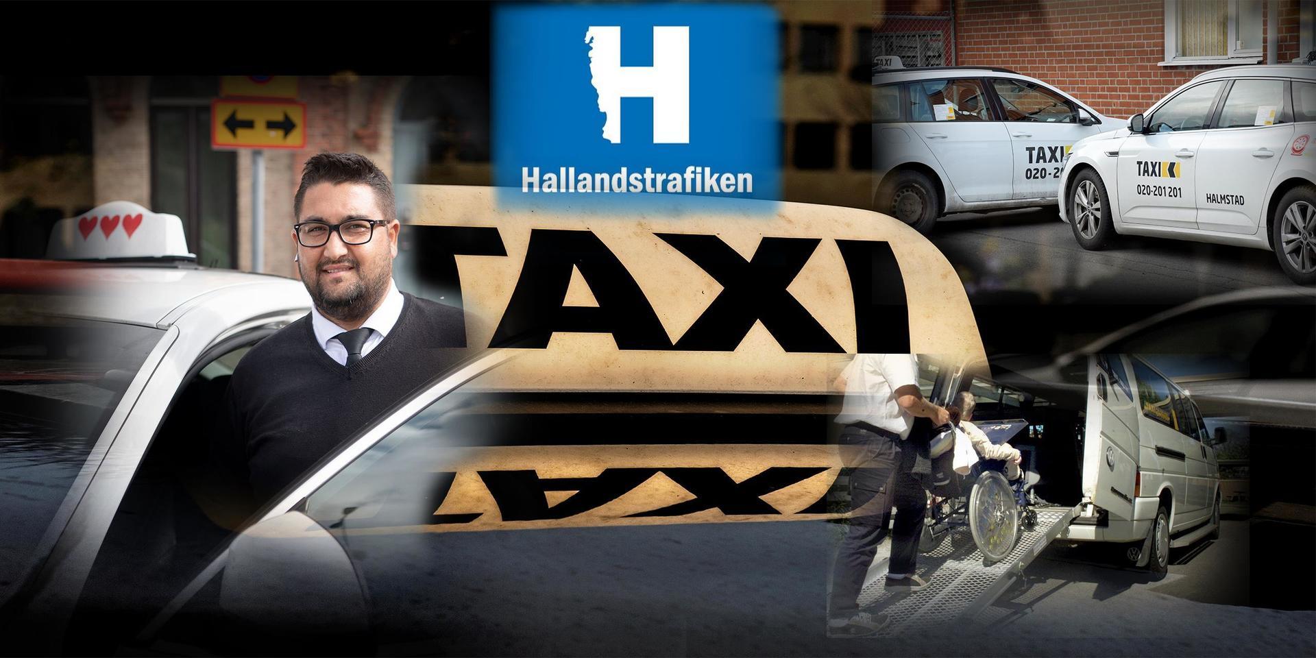 Boban Dragic som driver Taxi Tre hjärtan är kritisk till hur Hallandstrafiken agerar efter att skandalomsusade taxiföretaget K-holm Vård o Omsorg tvingats kasta in handduken.