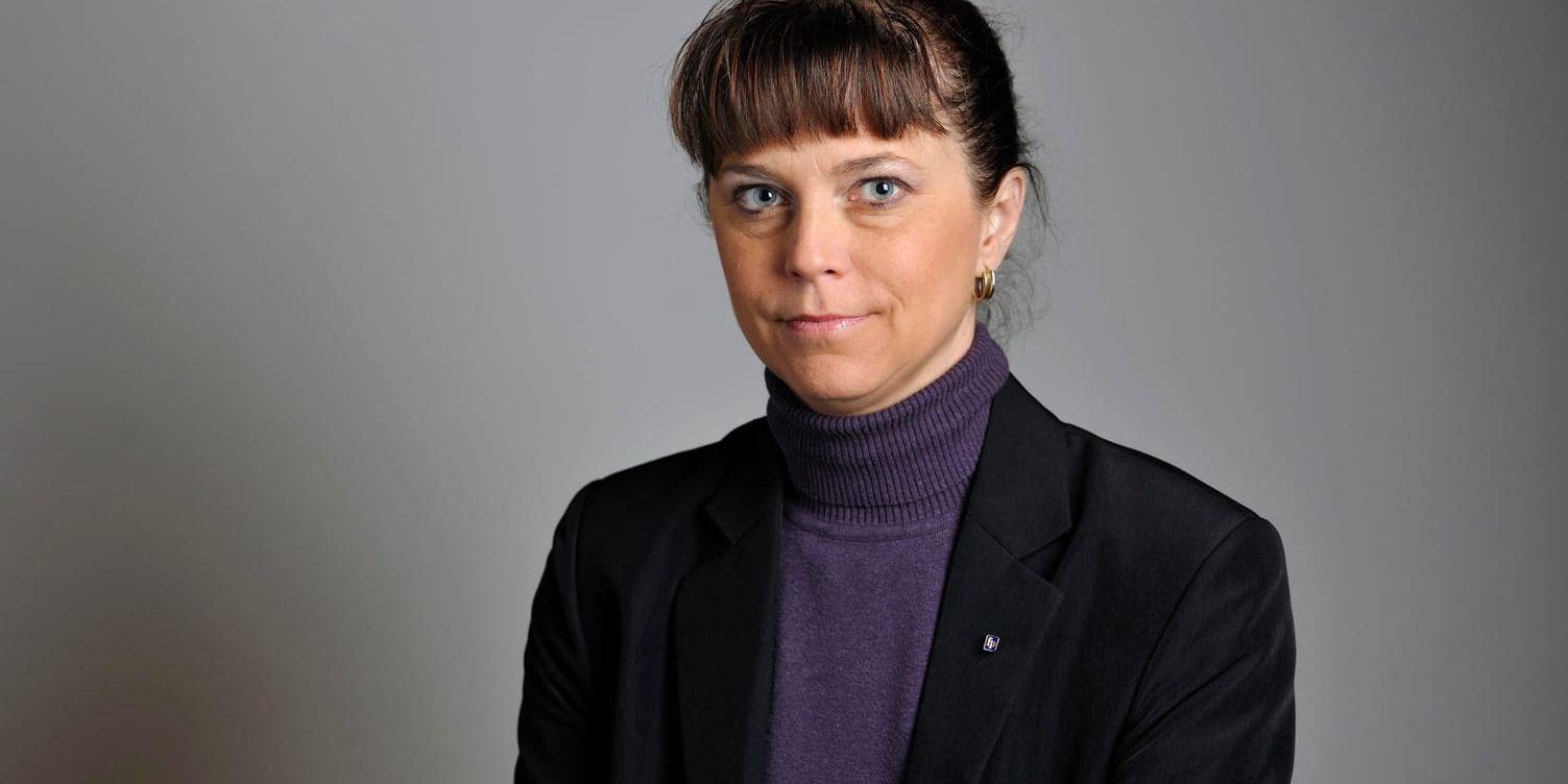 Riksdagsledamoten Emma Carlsson Löfdahl (L) hyr sin makes lägenhet för 13 000 kronor i månaden. Arkivbild.