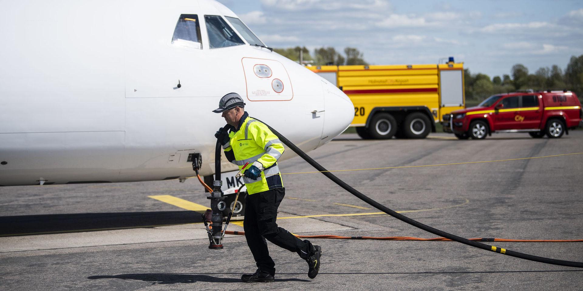 Arbetsbrist tvingar Halmstads flygplats till uppsägningar