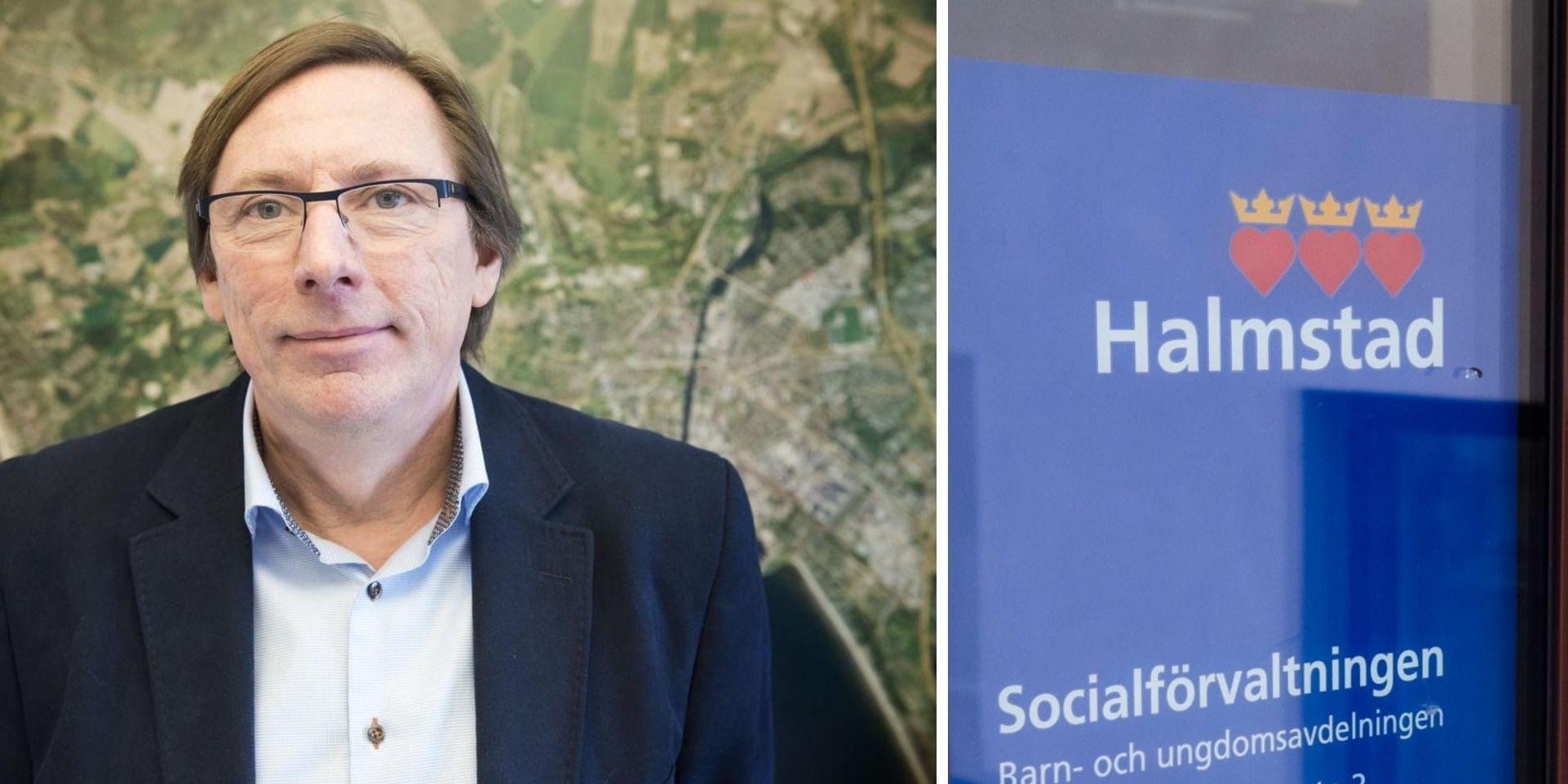 Socialchef Hans Jörgen Wahlhed håller med personalen om att verksamheten är hårt belastad.