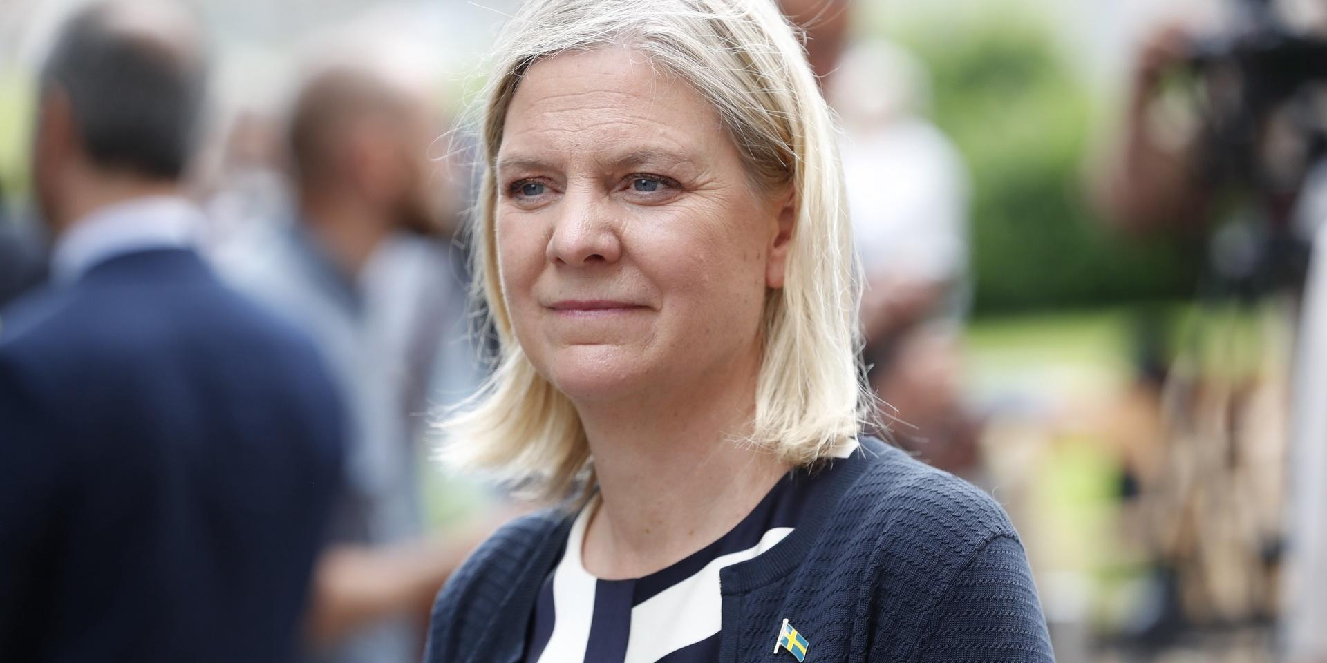 'Det kommer att vara en väldigt kraftfull budget', har finansminister Magdalena Andersson deklarerat. Arkivbild