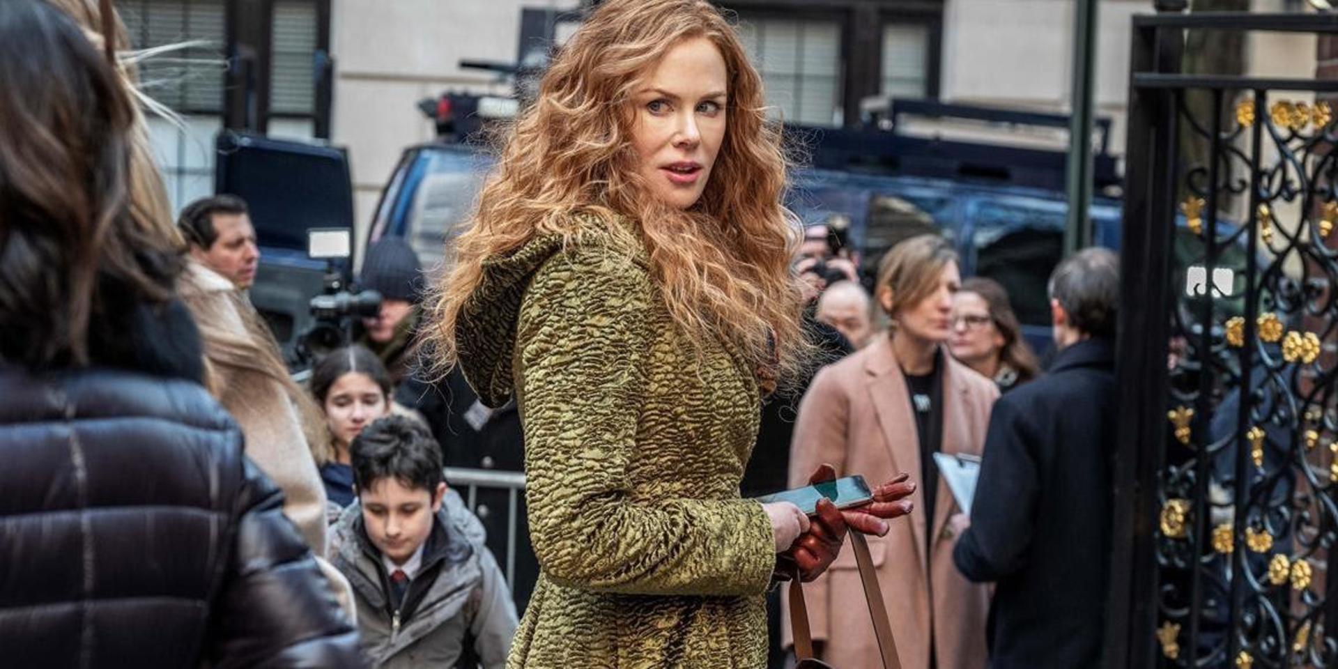 Grace (Nicole Kidman) hamnar mitt i en mordutredning i 'The undoing'. Pressbild.