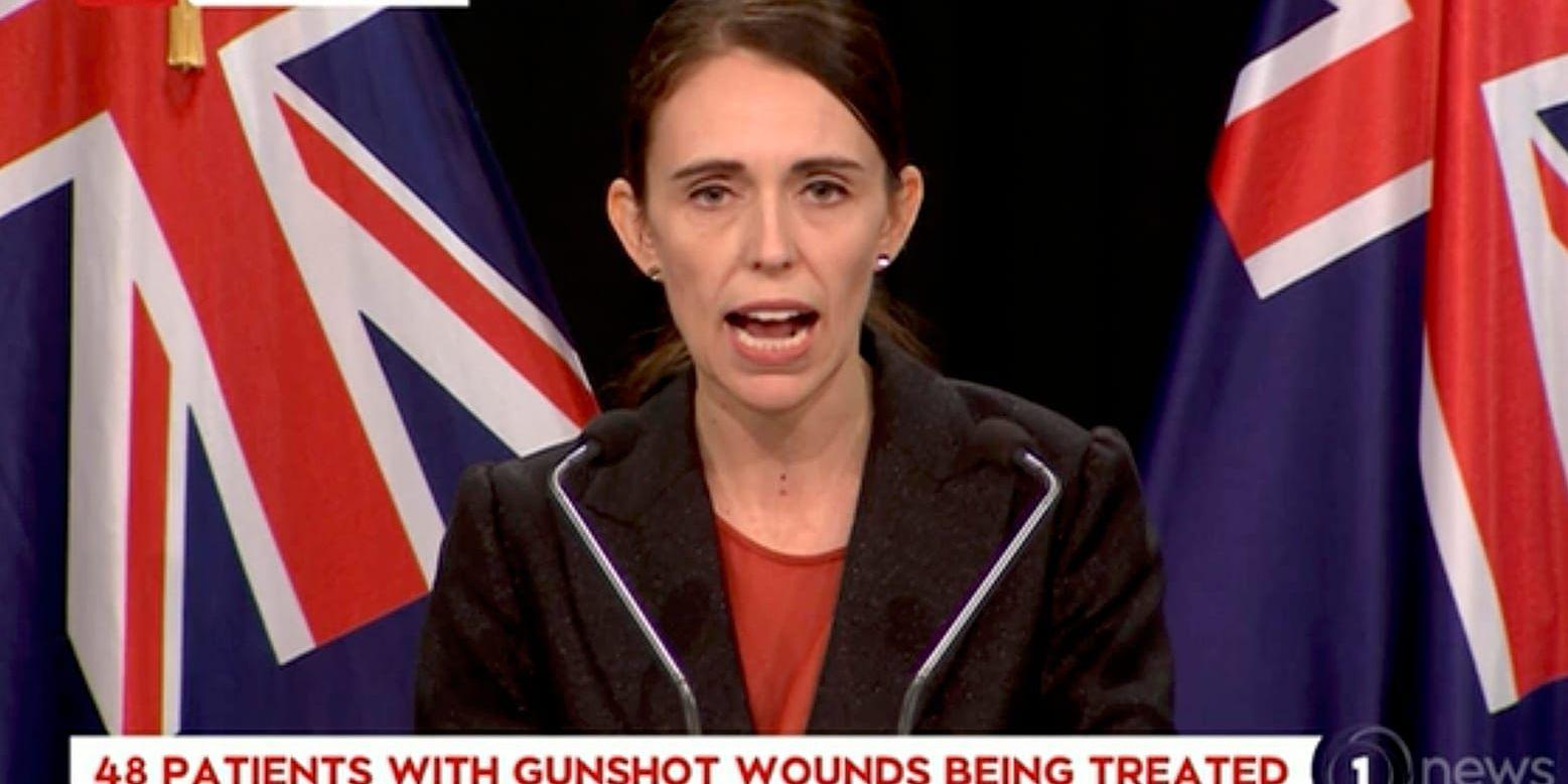 Nya Zeelands premiärminister Jacinda Ardern säger att landets vapenlagar kommer att skärpas.