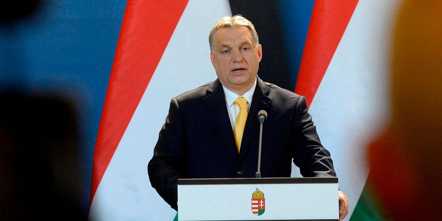 Ungerns premiärminister Viktor Orbán har valts om av parlamentet. Arkivbild.