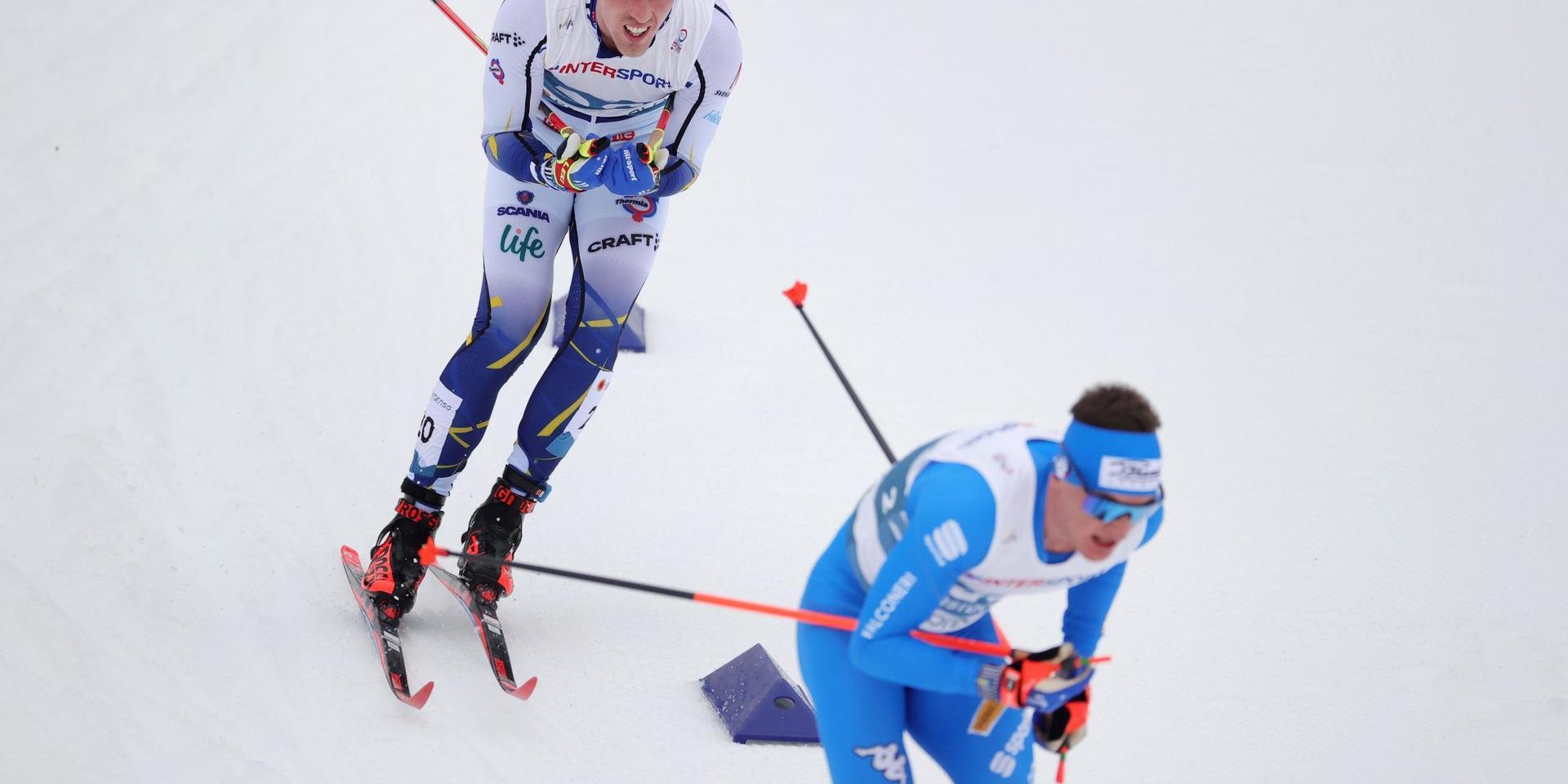 Calle Halfvarsson bröt skiathlonloppet i VM och funderar på att avsluta säsongen.