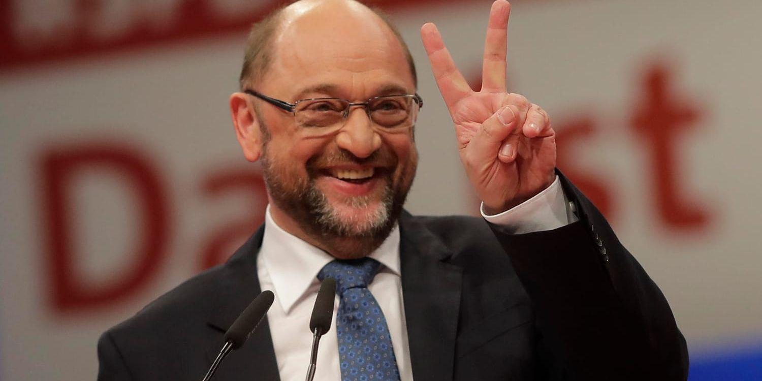 Martin Schulz, partiledare för tyska Socialdemokraterna.