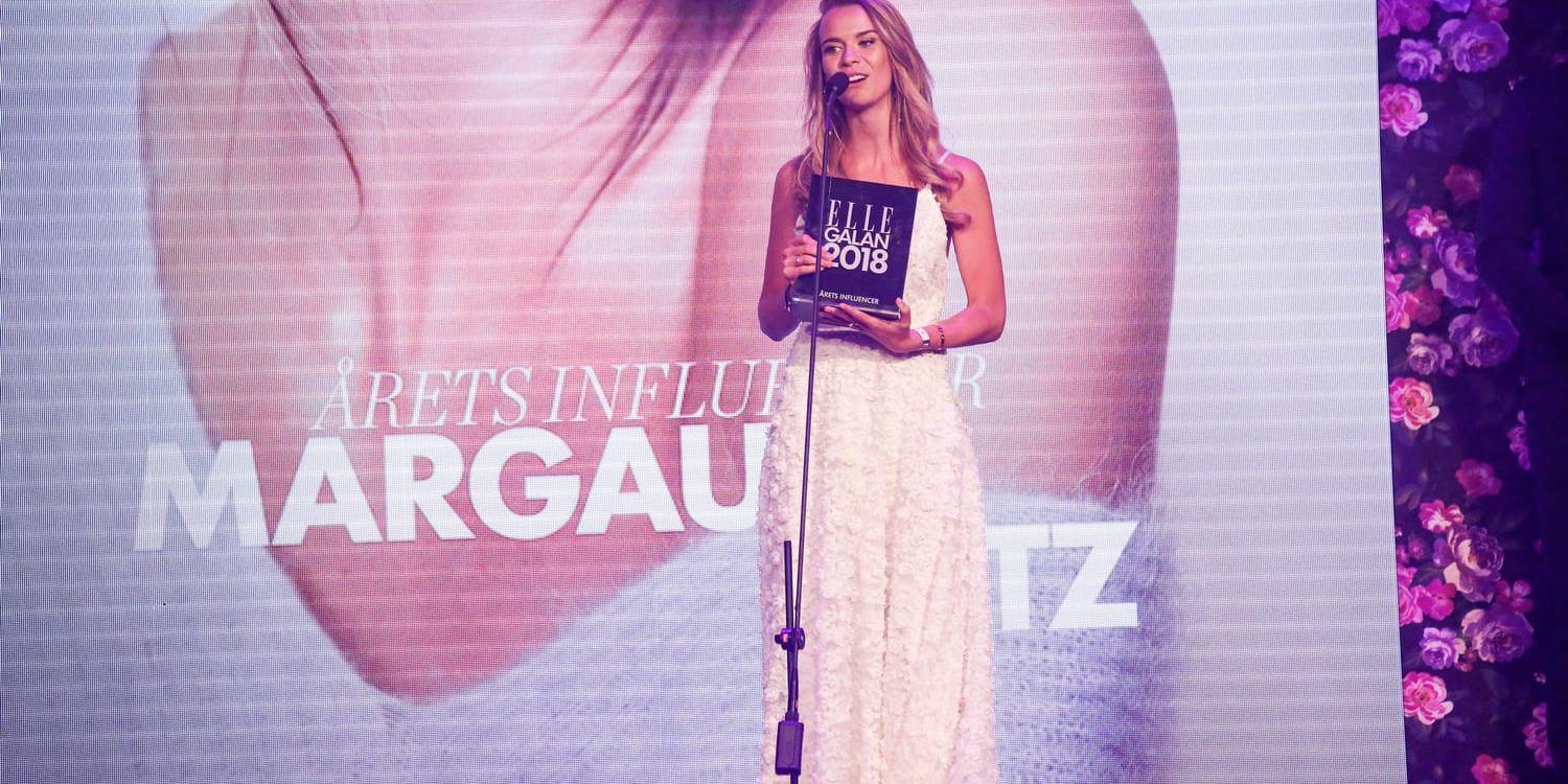 Margaux Dietz vann pris som årets influencer på Ellegalan tidigare i år. Nu är hon klar för TV4:s "Let's dance". Arkivbild.