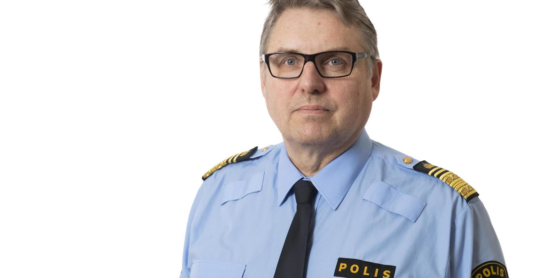 Klas Johansson (bilden) utsågs 2018 av rikspolischef Anders Thornberg till chef för polisregion Väst, i vilken Halland ingår.