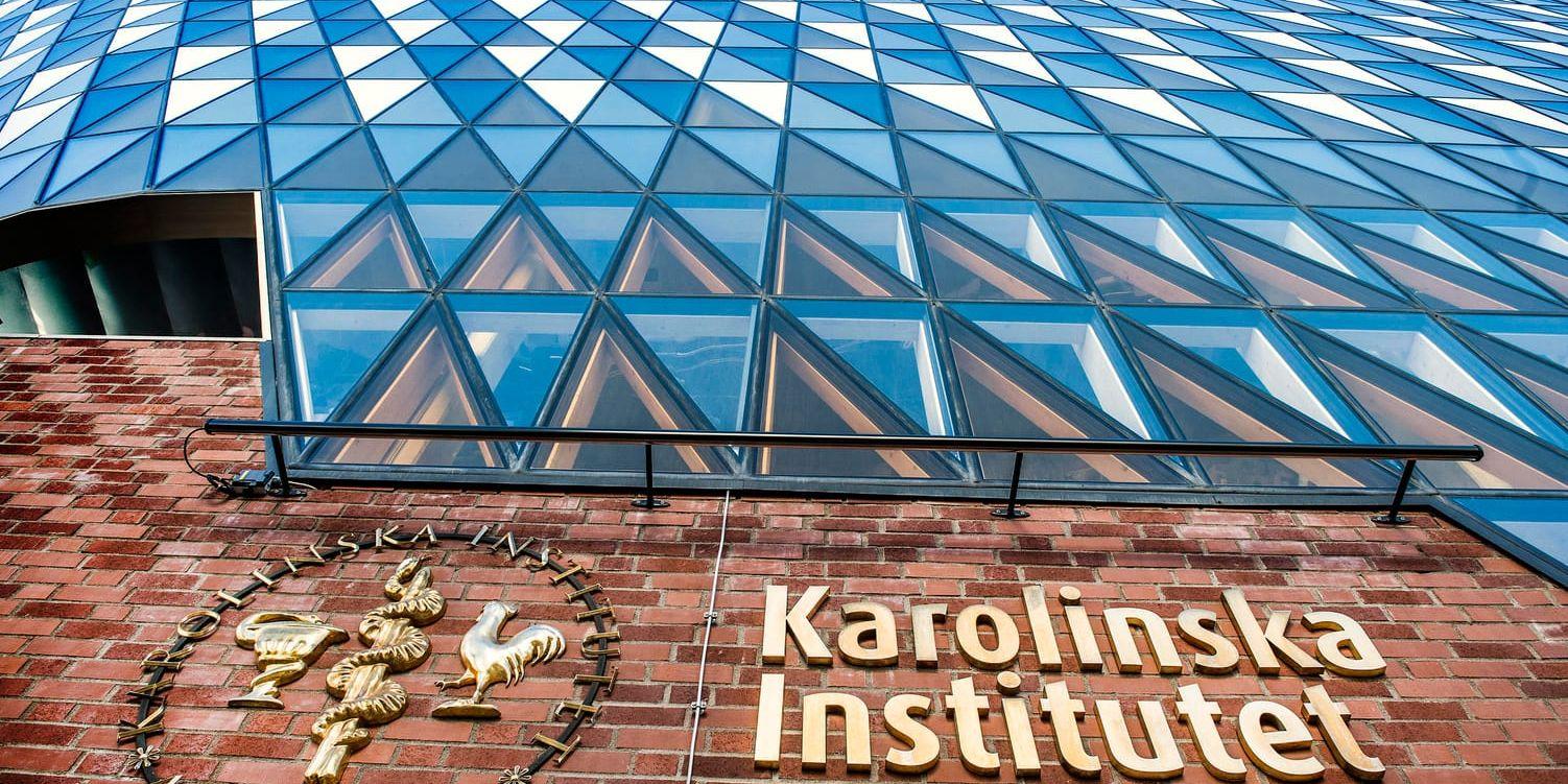 Karolinska institutet är numera bland Sveriges tre sämst rankade universitet och högskolor. Arkivbild.