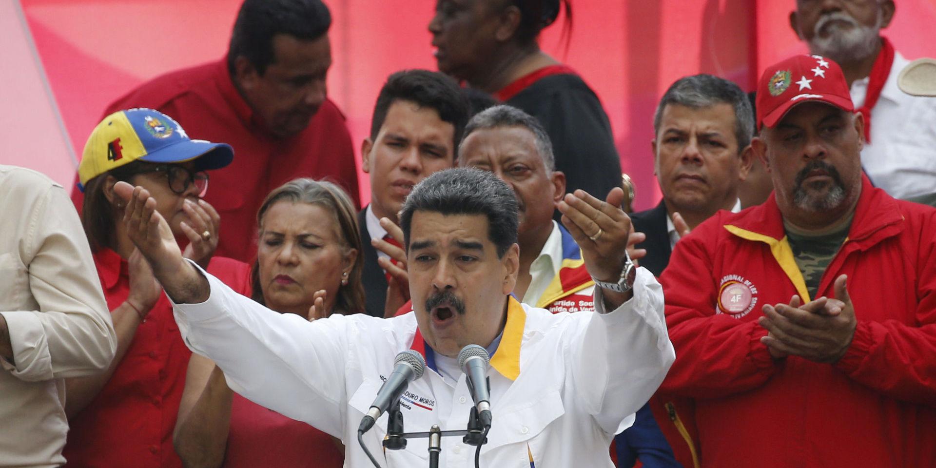 Venezuelas ledare Nicolás Maduro.