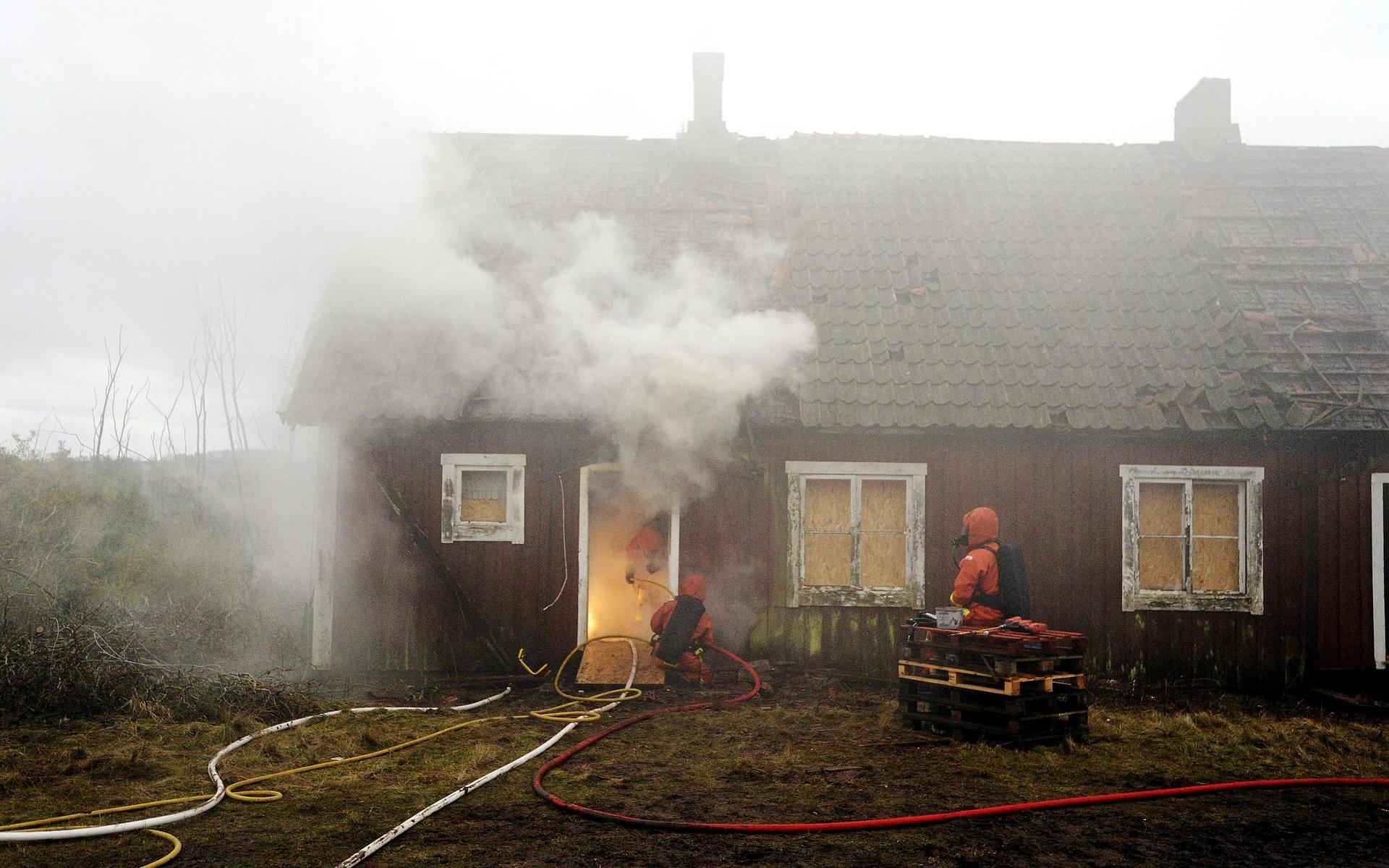 I slutet av 2012 använda Räddningstjänsten i Halmstad ödehuset som övningsobjekt och eldade upp det. 2015 blev den våldtäktsdömde mannen villkorligt frigiven.