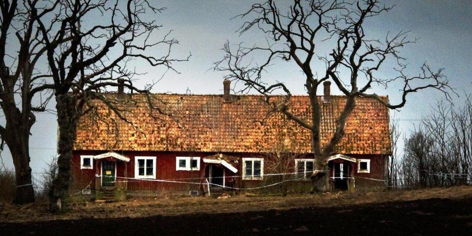 Det så kallade ödehuset på Wrangelsro blev känt över hela Sverige. Numera ligger ett industriområde på platsen.
