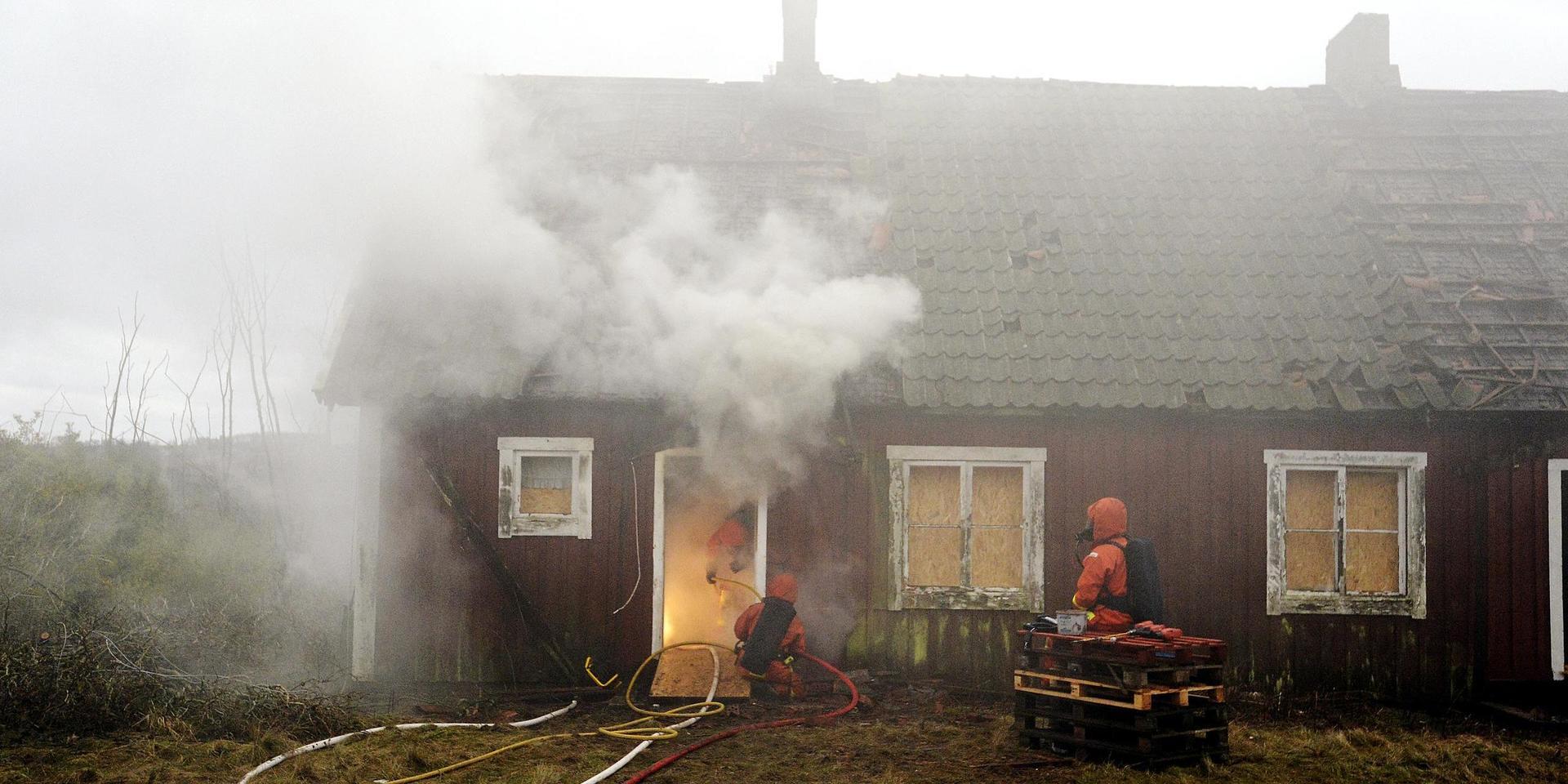 I slutet av 2012 använda Räddningstjänsten i Halmstad ödehuset som övningsobjekt och eldade upp det. 2015 blev den våldtäktsdömde mannen villkorligt frigiven.