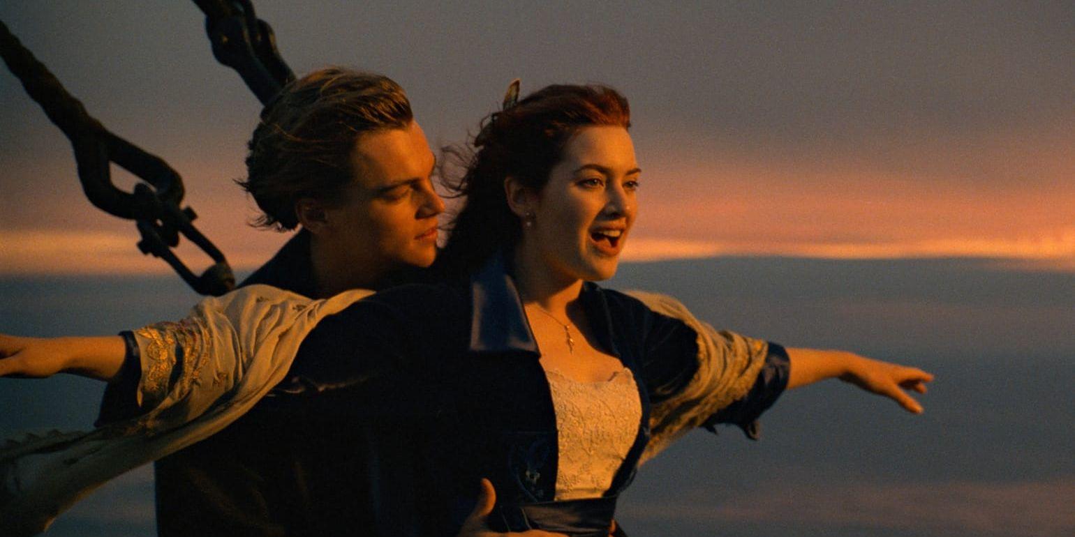 Om filmbolaget hade fått bestämma själva hade det inte alls varit Leonardo DiCaprio som spelade Jack i "Titanic", avslöjar Kate Winslet i "The Late Show". Pressbild.