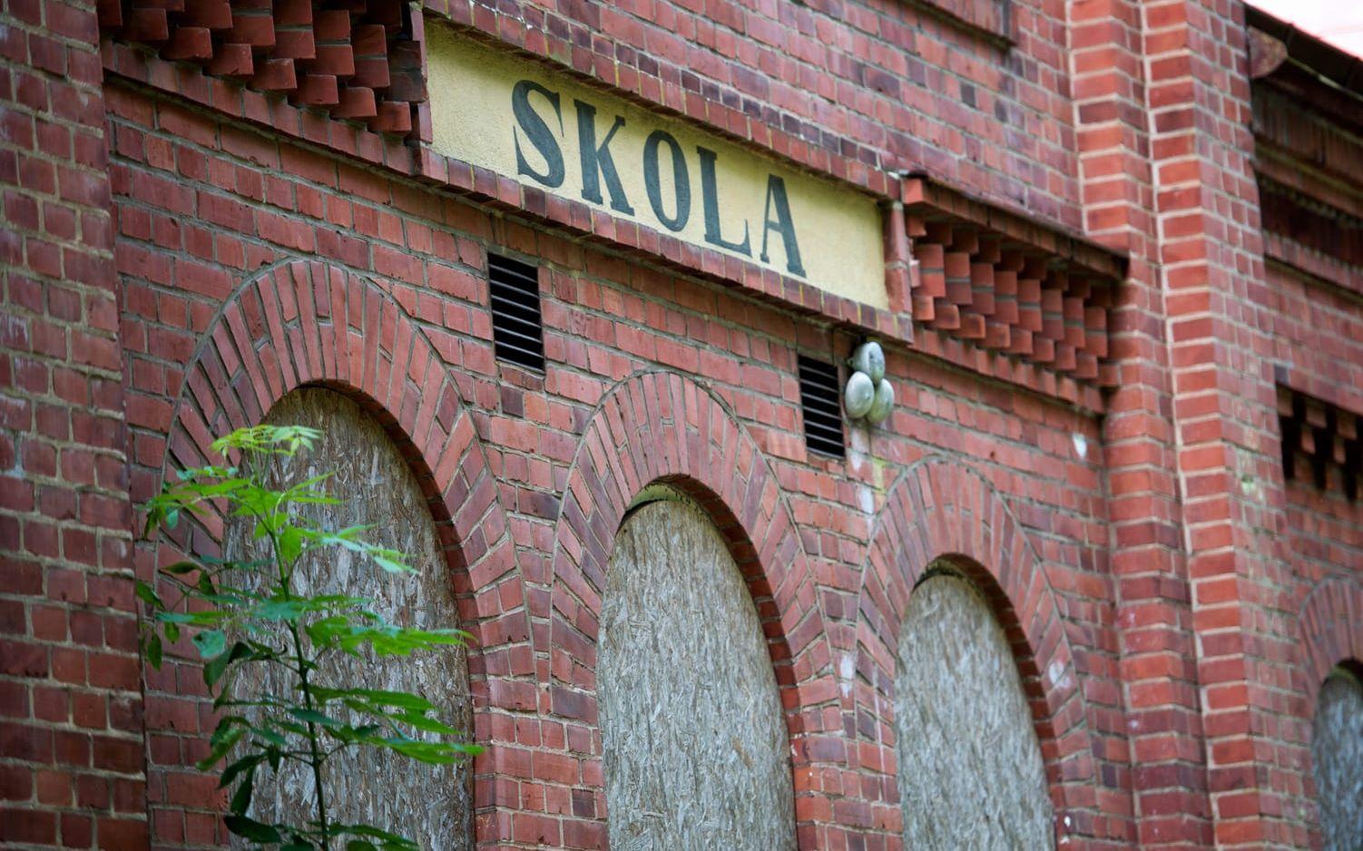 De äldsta delarna av Maredsgården byggdes 1891 som skola till fabriksarbetarnas barn, och användes för skolverksamhet ända fram till 1977. Bild: Johan Persson
