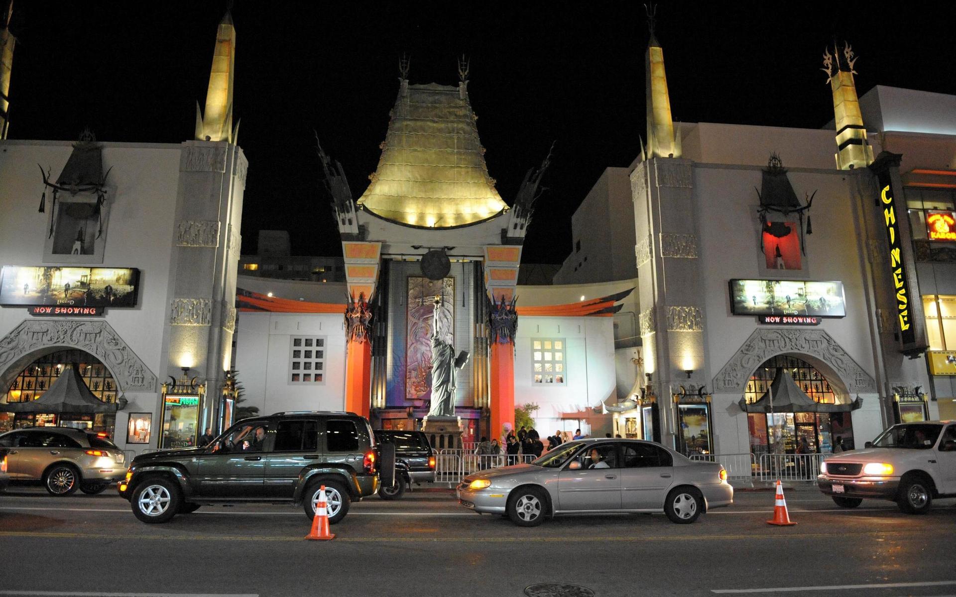 Hollywood Boulevard i Los Angeles.
