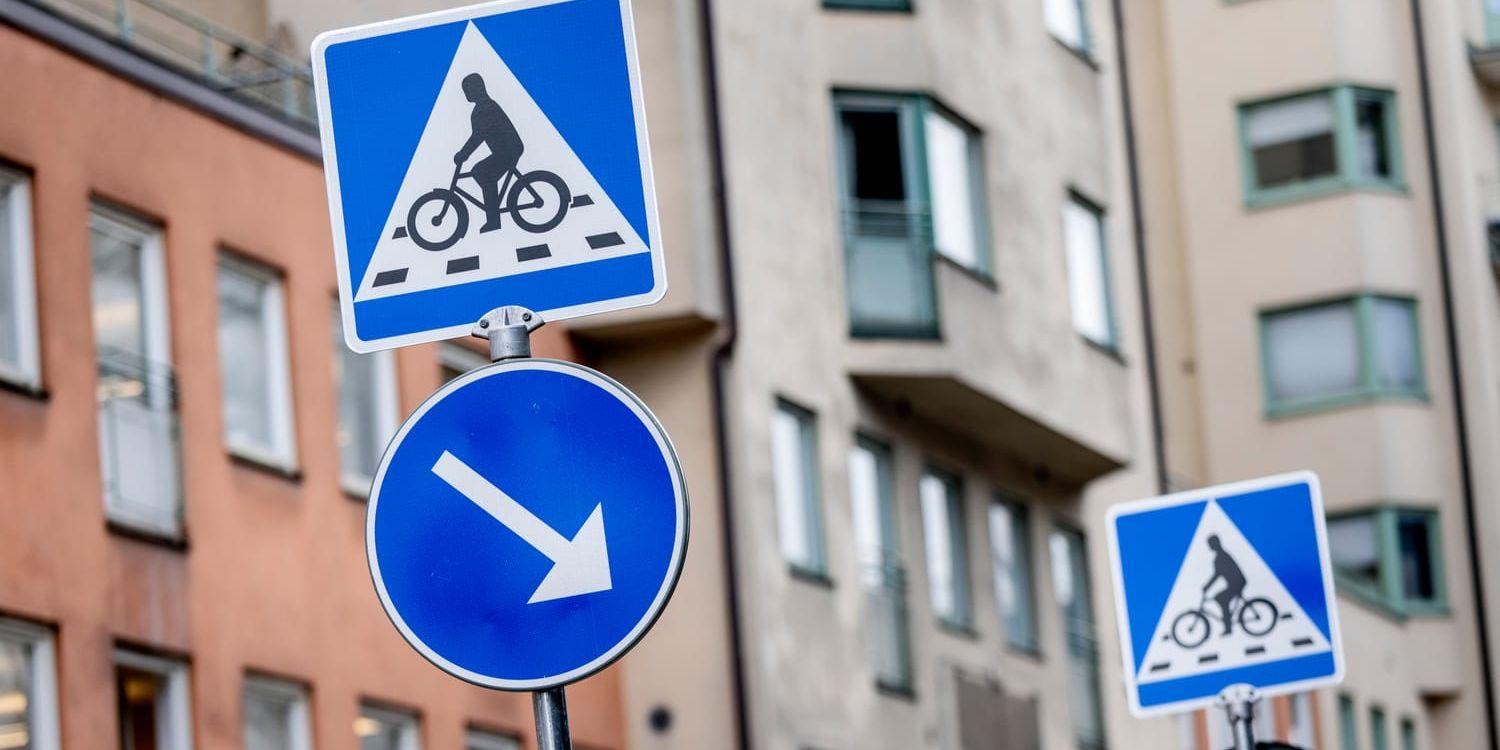 Cykelvägen mellan Halmstad och Laholm är säker, menar skribenten