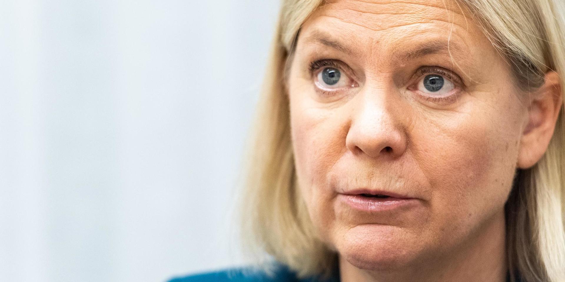 Finansministern Magdalena Andersson (S). Arkivbild.