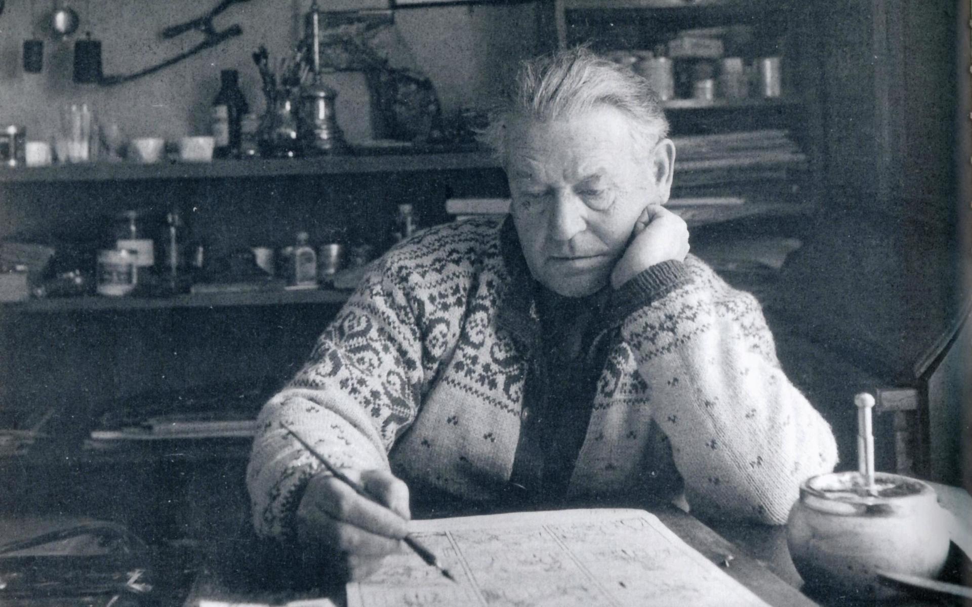 I slutet av 1950-talet orkade Rudolf Petersson (bilden) inte längre teckna 91:an, så Nils Egerbrandt tog över. I dag är det ett team som tecknar serien.