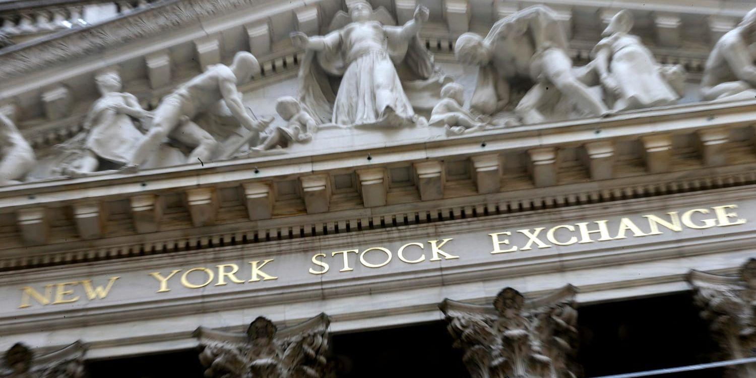 Kurserna steg på New York-börsen under onsdagen. Arkivbild