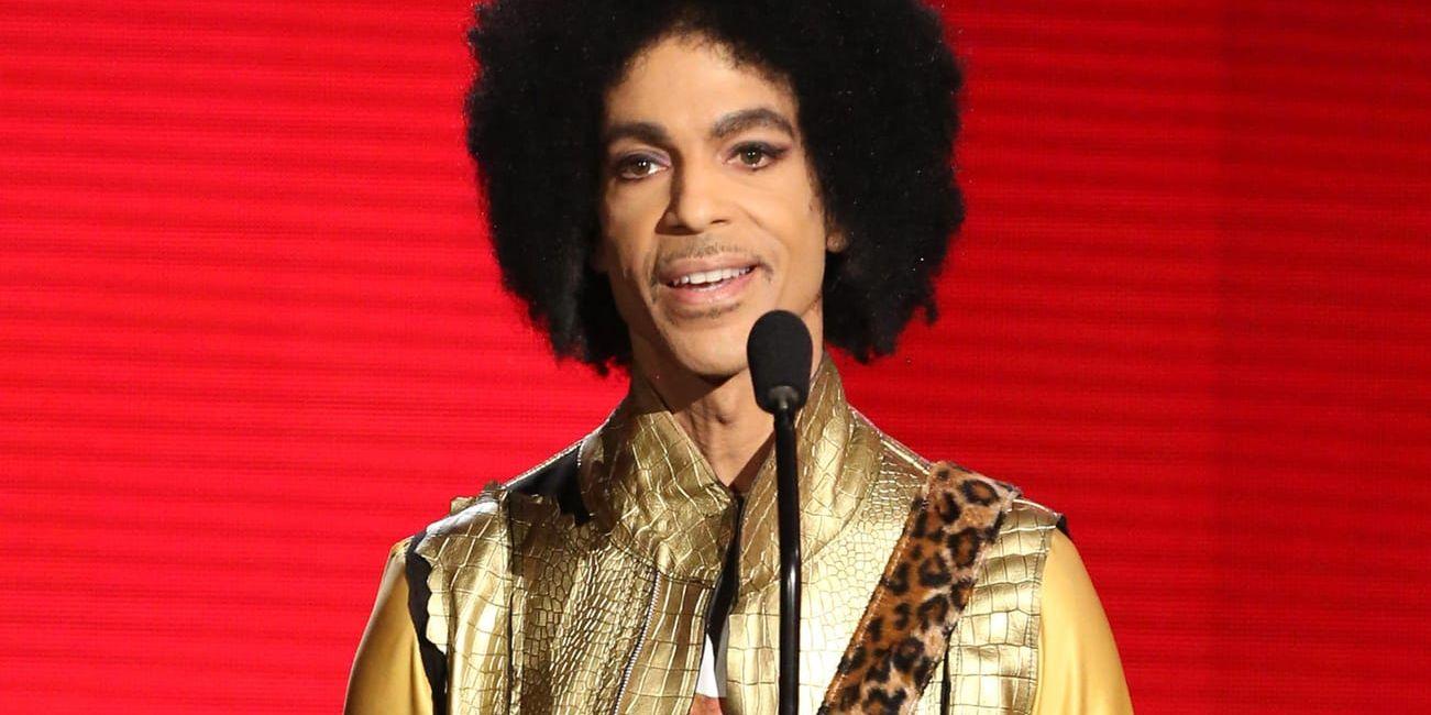 Prince på American Music Awards i Los Angeles 2015.