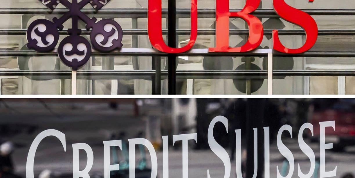 Ska UBS köpa upp Credit Suisse? ARkivbilder