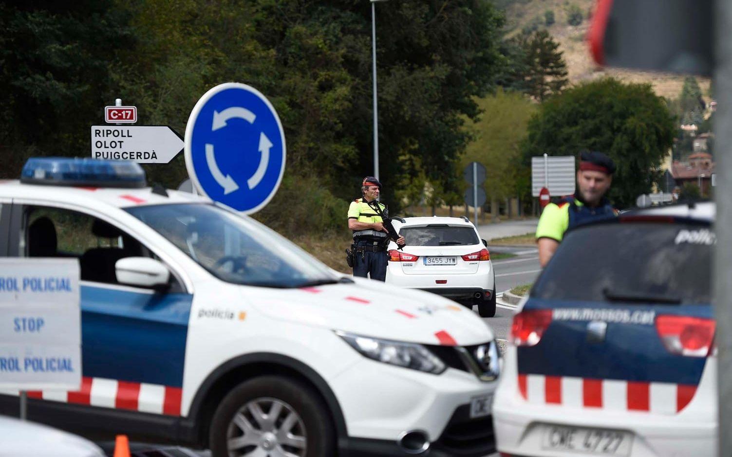 I staden Ripoll ska flera av de misstänkta terroristerna ha bott. Bild: Olof Ohlsson
